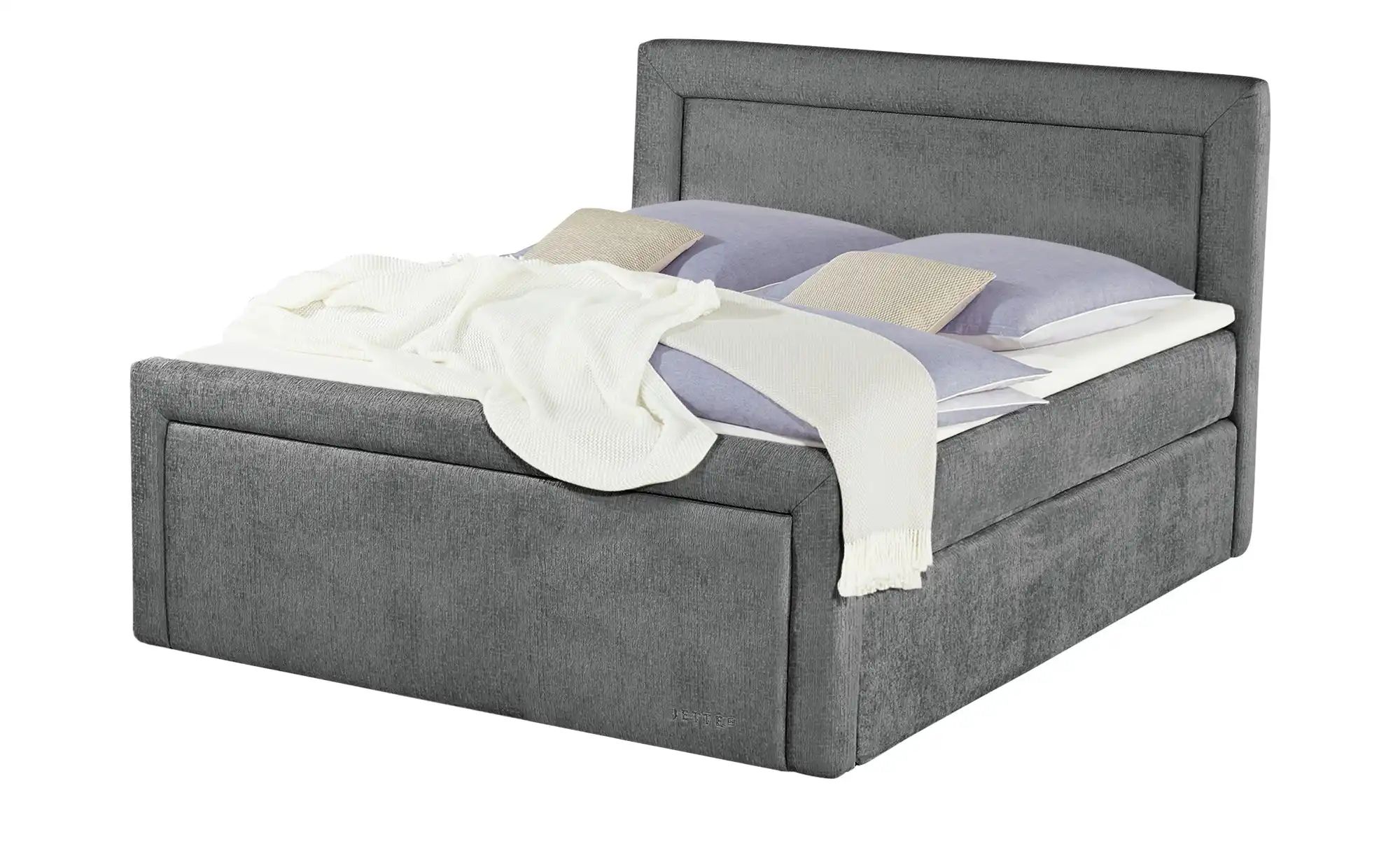 Jette Home Boxspringbett  Jette Frame ¦ grau ¦ Maße (cm): B: 164 H: 129 Bet günstig online kaufen