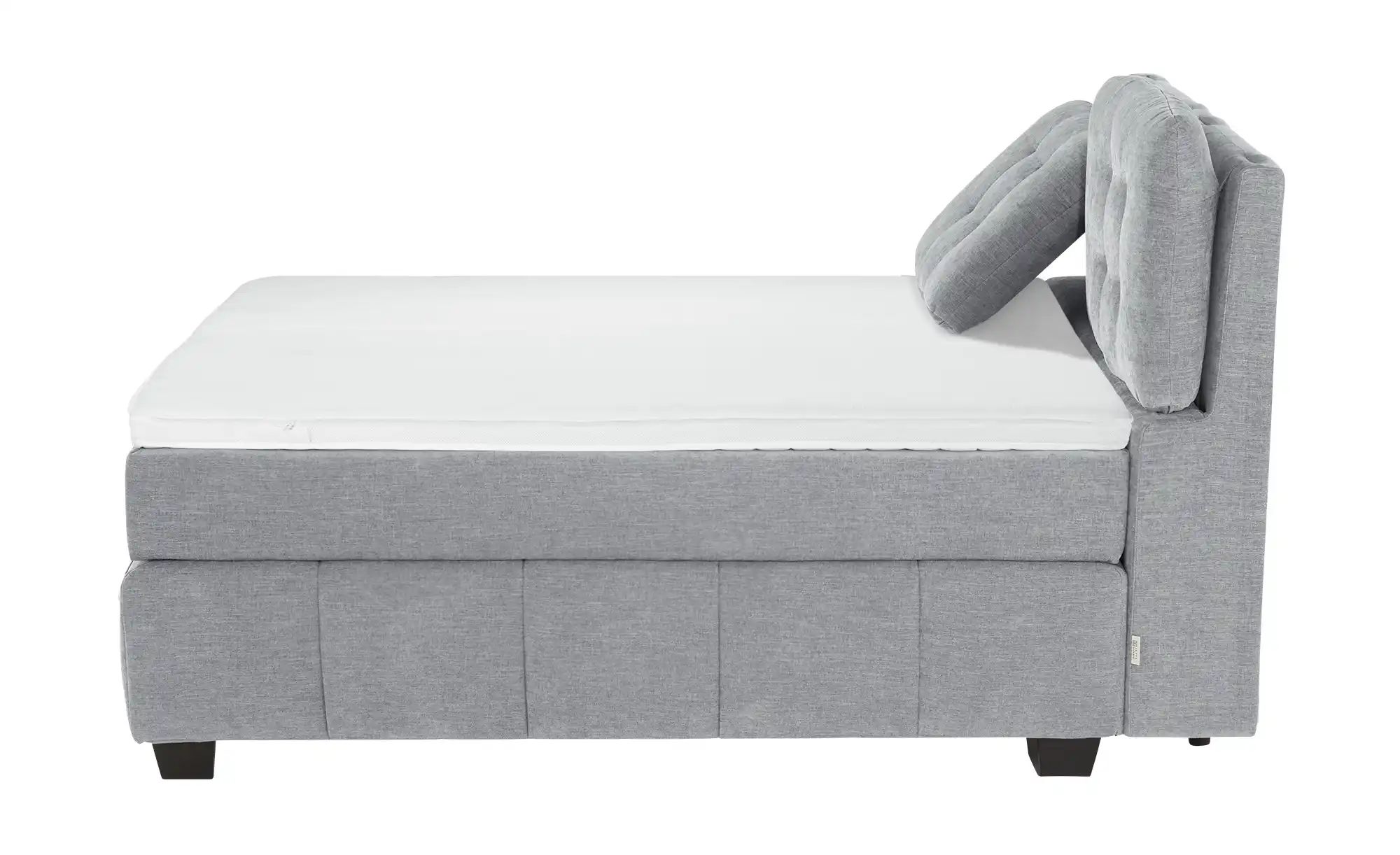 Jette Home Boxspringbett  Jette Pillow ¦ grau ¦ Maße (cm): B: 162 H: 140,5 günstig online kaufen