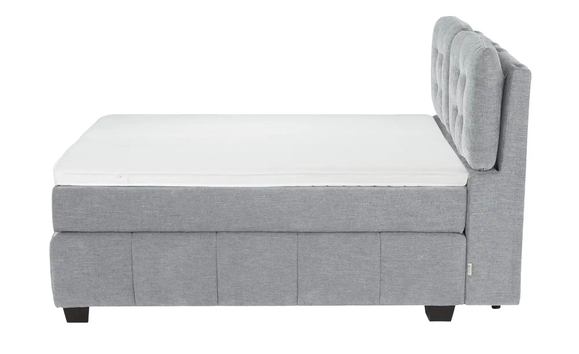 Thumbnail - Jette Home Boxspringbett  Jette Pillow ¦ grau ¦ Maße (cm): B: 182 H: 140,5 Betten > Boxspringbetten - Höffner