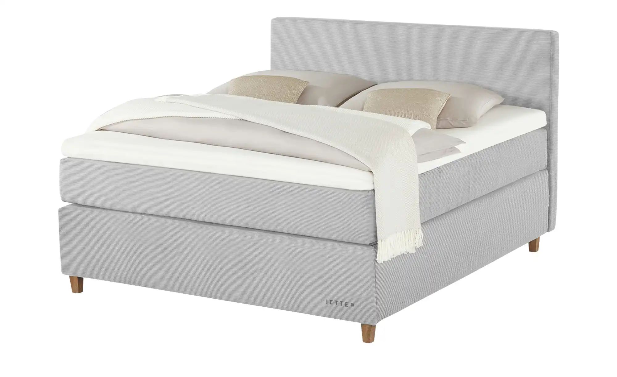 Jette Home Boxspringbett  Jette Flex ¦ grau ¦ Maße (cm): B: 185 H: 120,5 Be günstig online kaufen