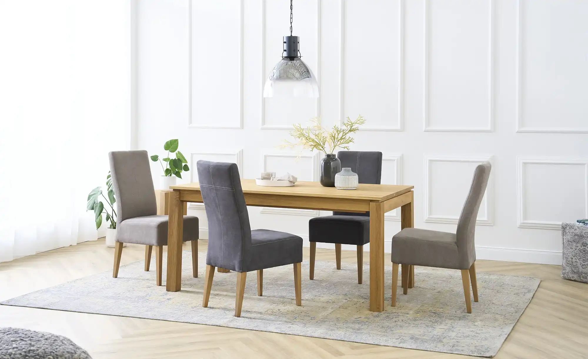 Woodford Massivholztisch ausziehbar Severin ¦ holzfarben ¦ Maße (cm): B: 90 günstig online kaufen