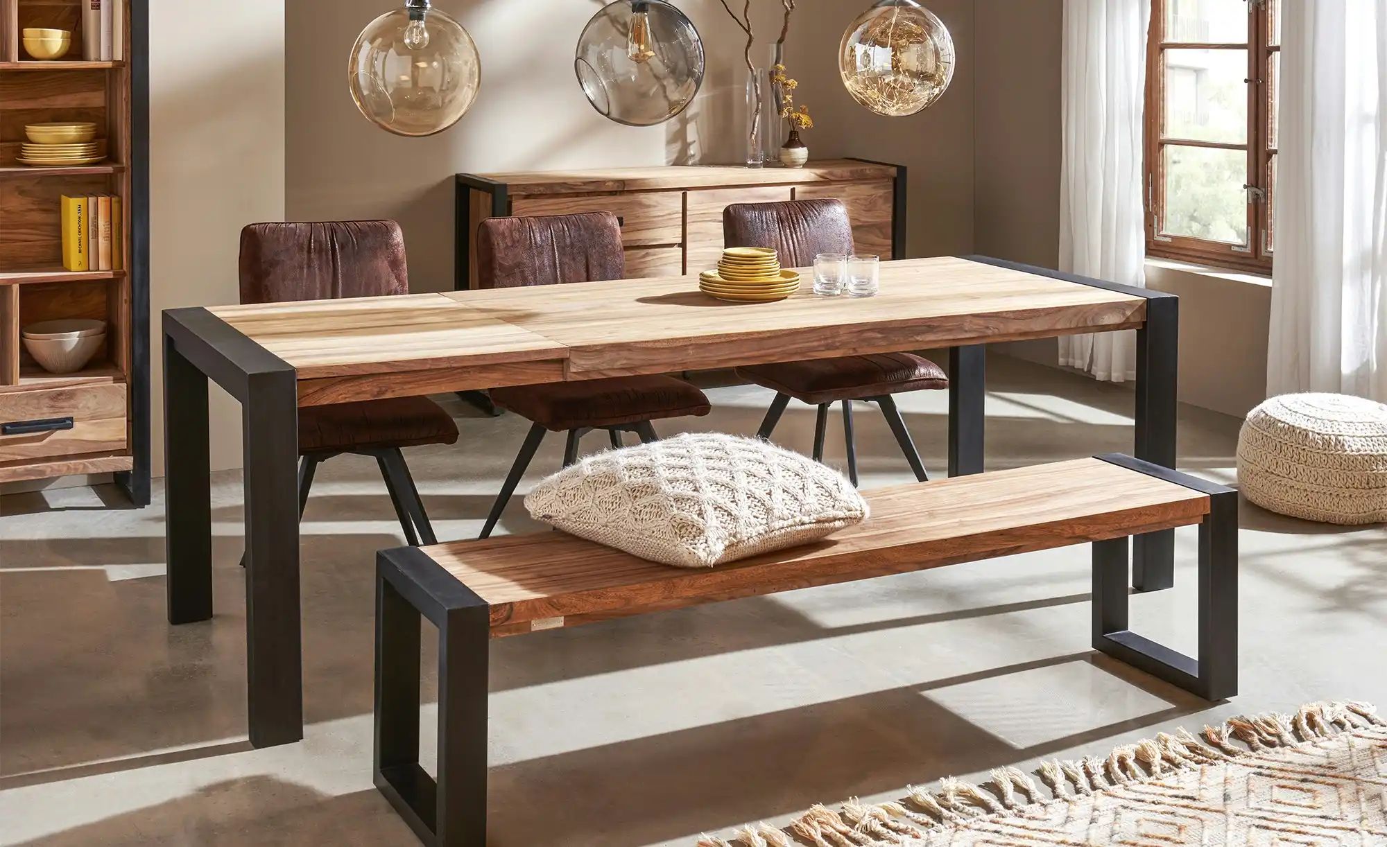 Thumbnail - Gray & Jones Sitzbank  Tierra Fuego One ¦ holzfarben ¦ Maße (cm): B: 40 H: 45 Bänke > Einzelbänke - Höffner