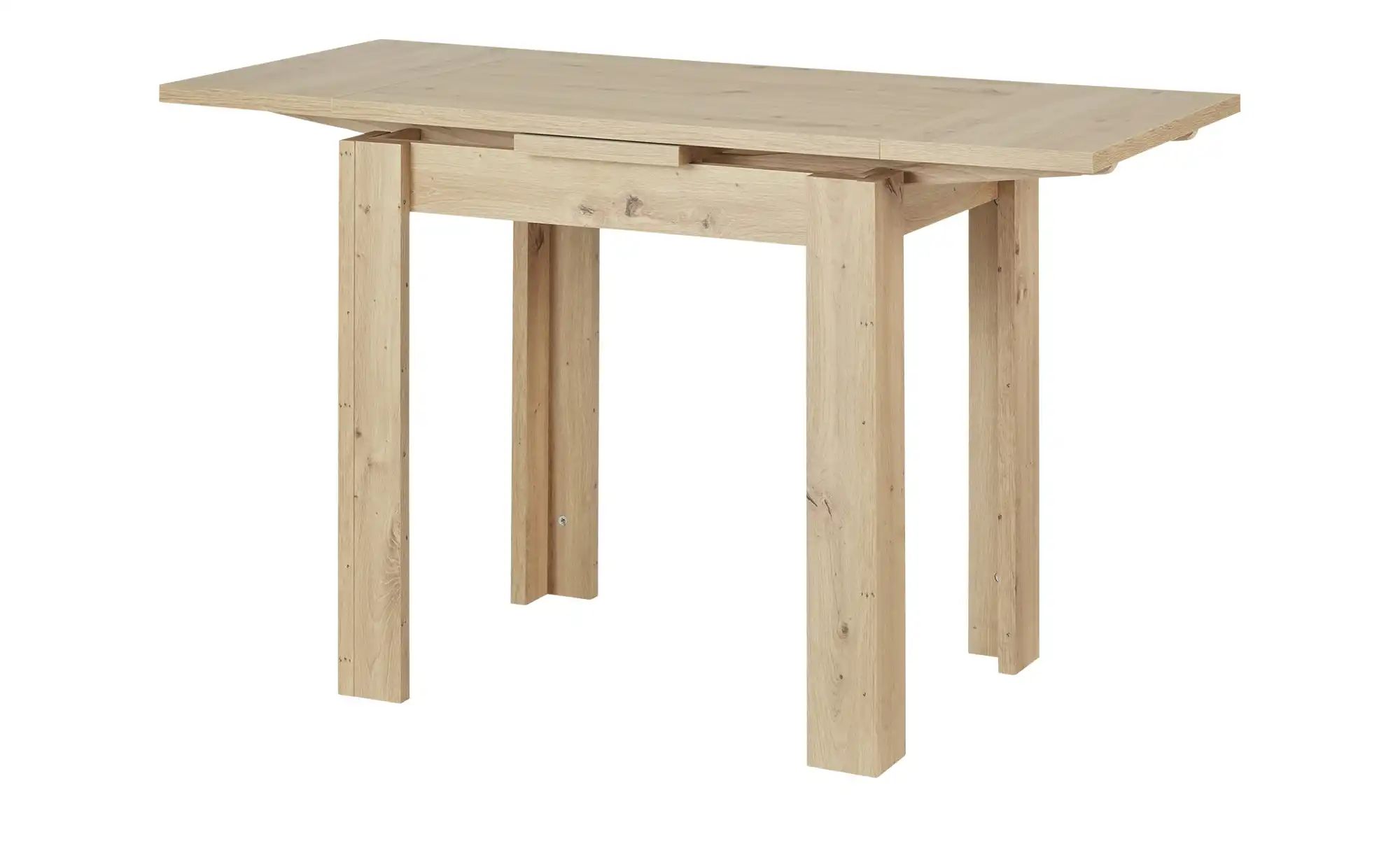 Esstisch ausziehbar Martin Asteiche (Nachbildung), 80 cm