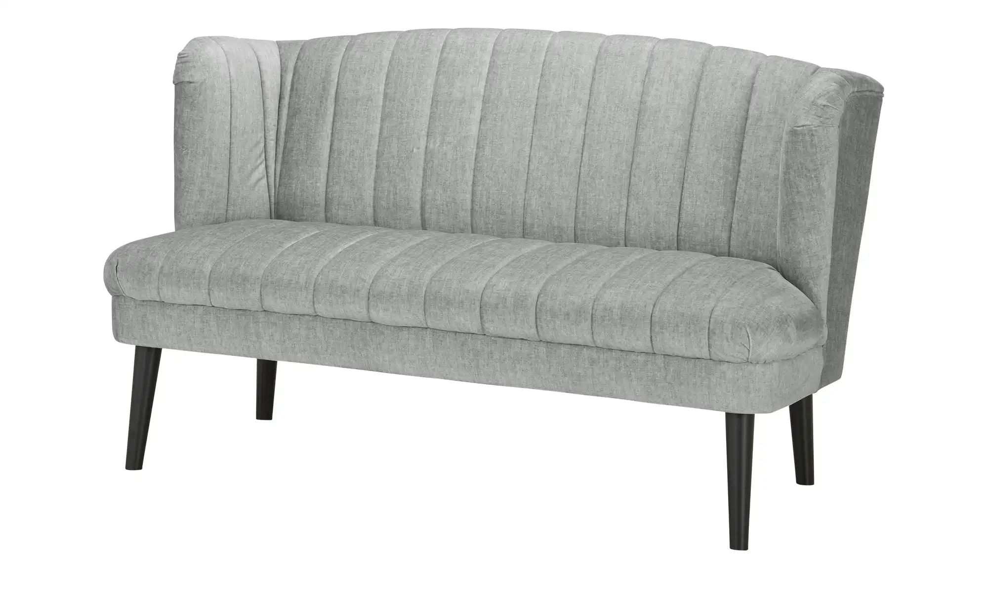 switch Küchensofa  Velours meliert Rina ¦ grau ¦ Maße (cm): B: 156 H: 92 T: günstig online kaufen