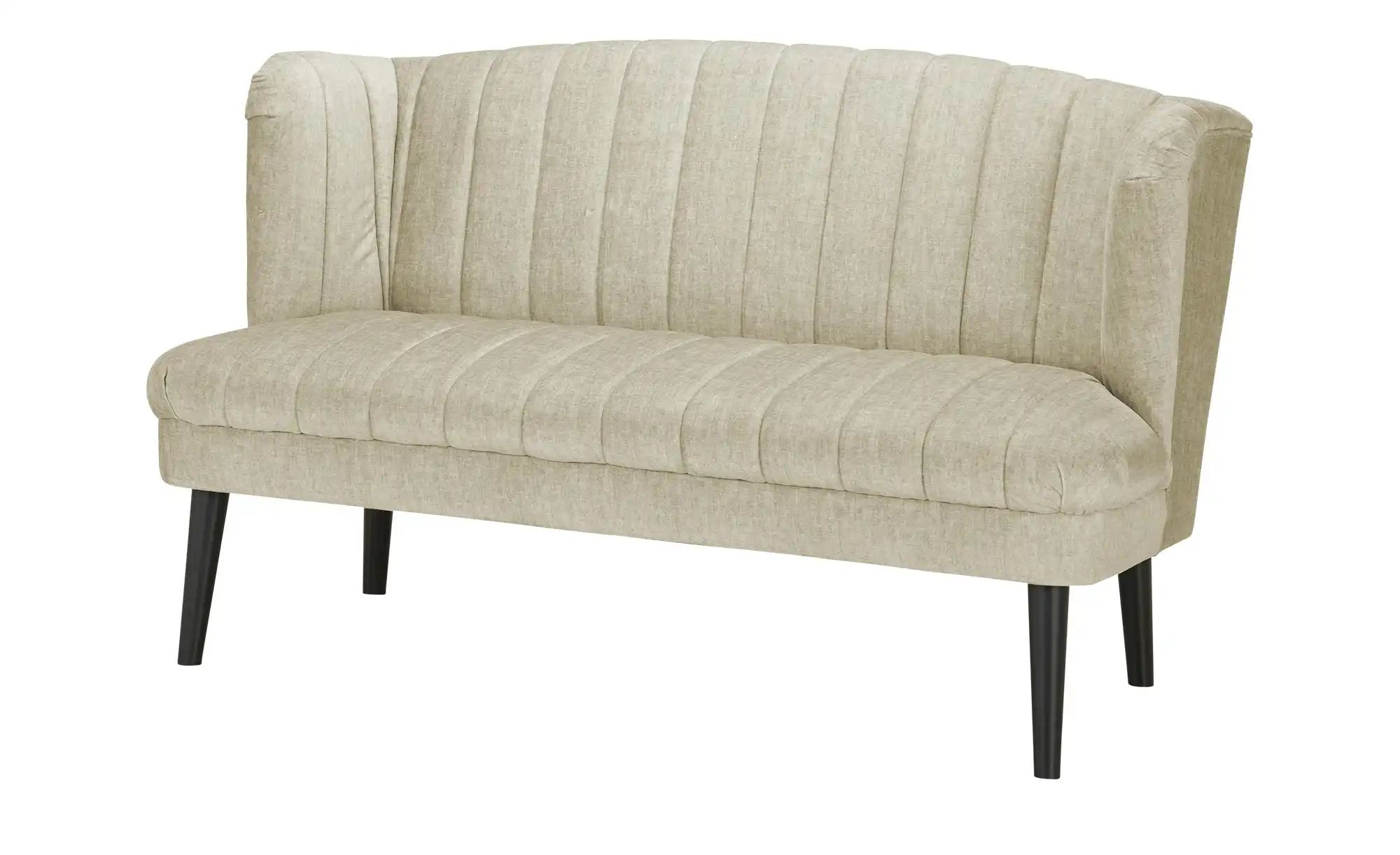 switch Küchensofa  Velours meliert Rina ¦ beige ¦ Maße (cm): B: 156 H: 92 T günstig online kaufen