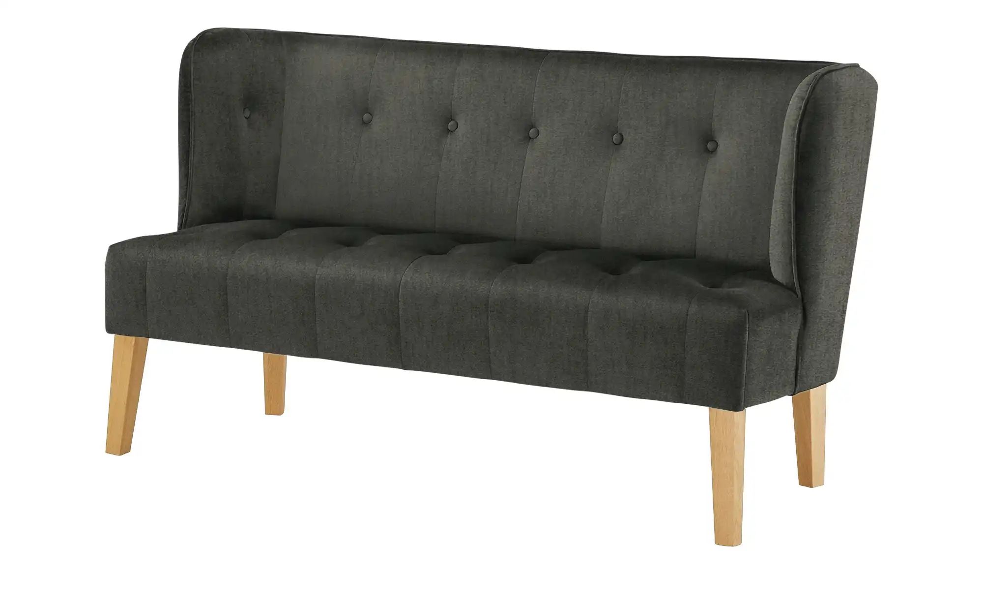 switch Küchensofa Samt  Bella ¦ schwarz ¦ Maße (cm): B: 180 H: 90 T: 72 Bän günstig online kaufen