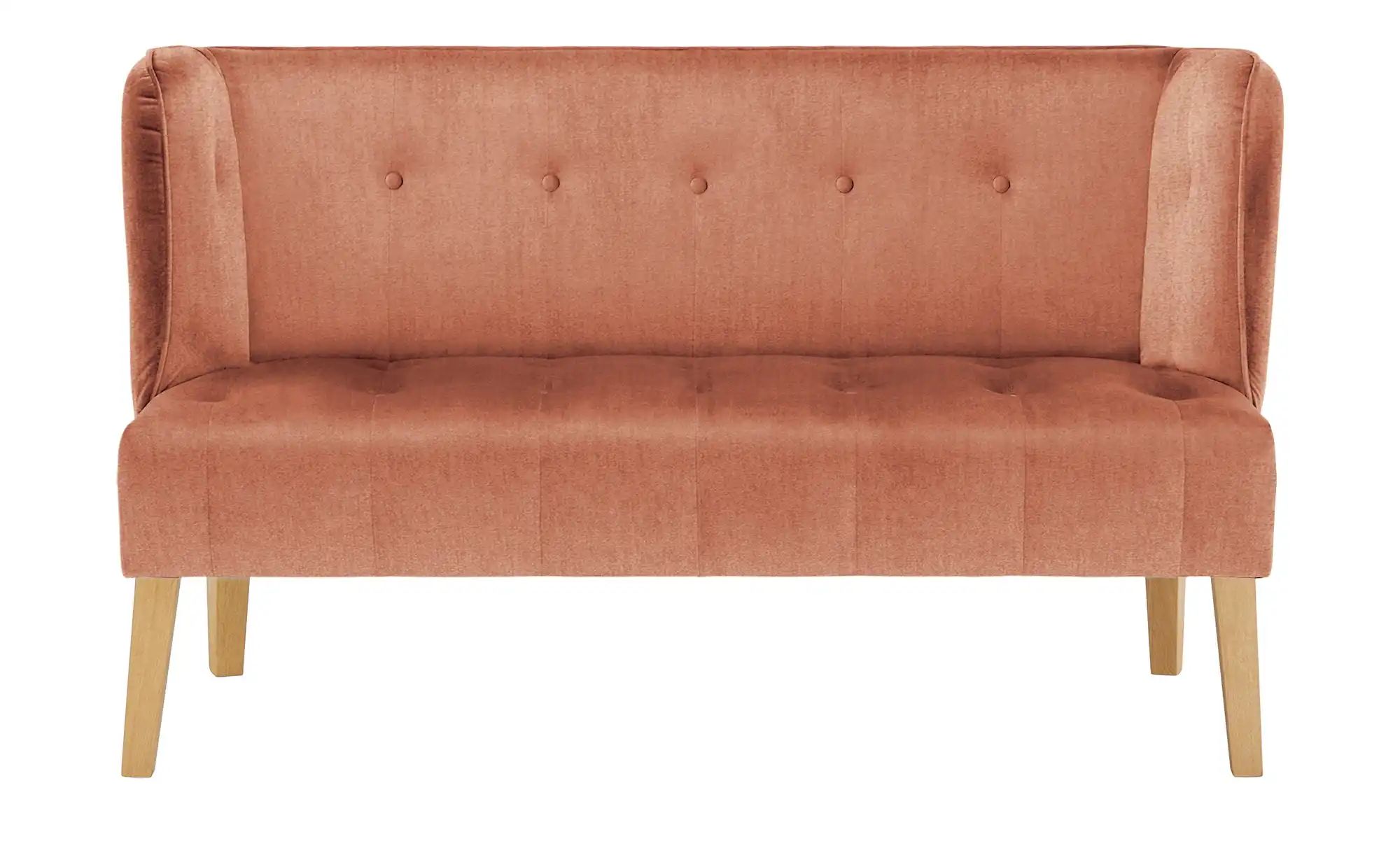 switch Küchensofa Samt  Bella ¦ orange ¦ Maße (cm): B: 158 H: 90 T: 72 Bänk günstig online kaufen