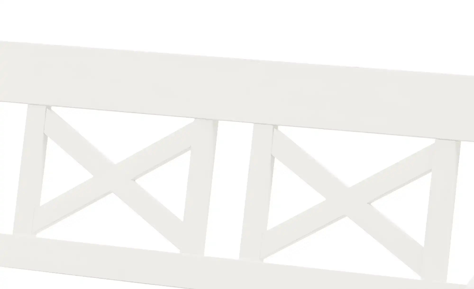 Thumbnail - maison bleue Truheneckbank massiv Florian ¦ weiß ¦ Maße (cm): H: 93 Bänke > Eckbänke - Höffner