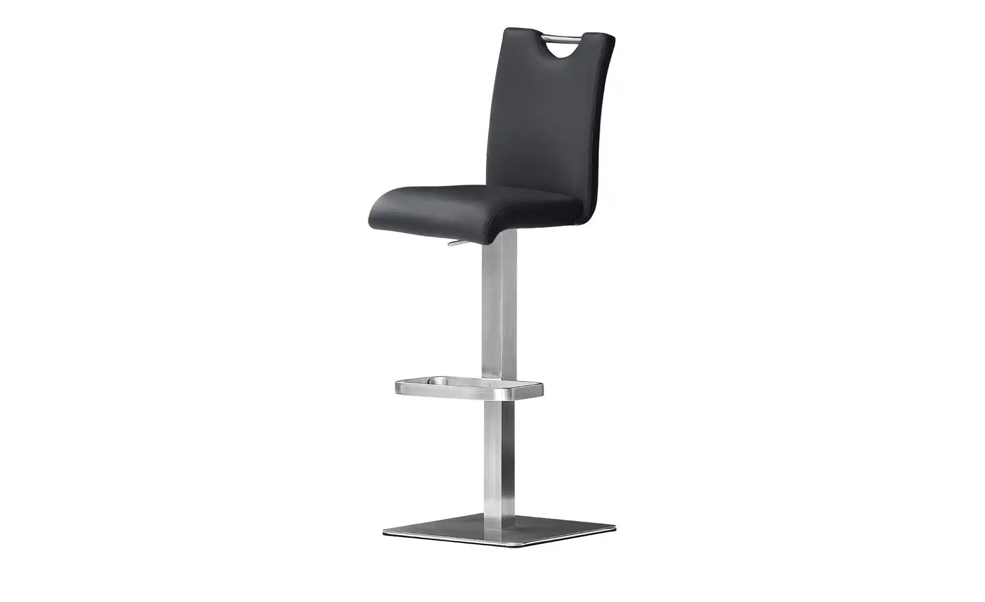 Barhocker  Gulia ¦ schwarz ¦ Maße (cm): B: 40 H: 91 T: 50.0 Polstermöbel > günstig online kaufen