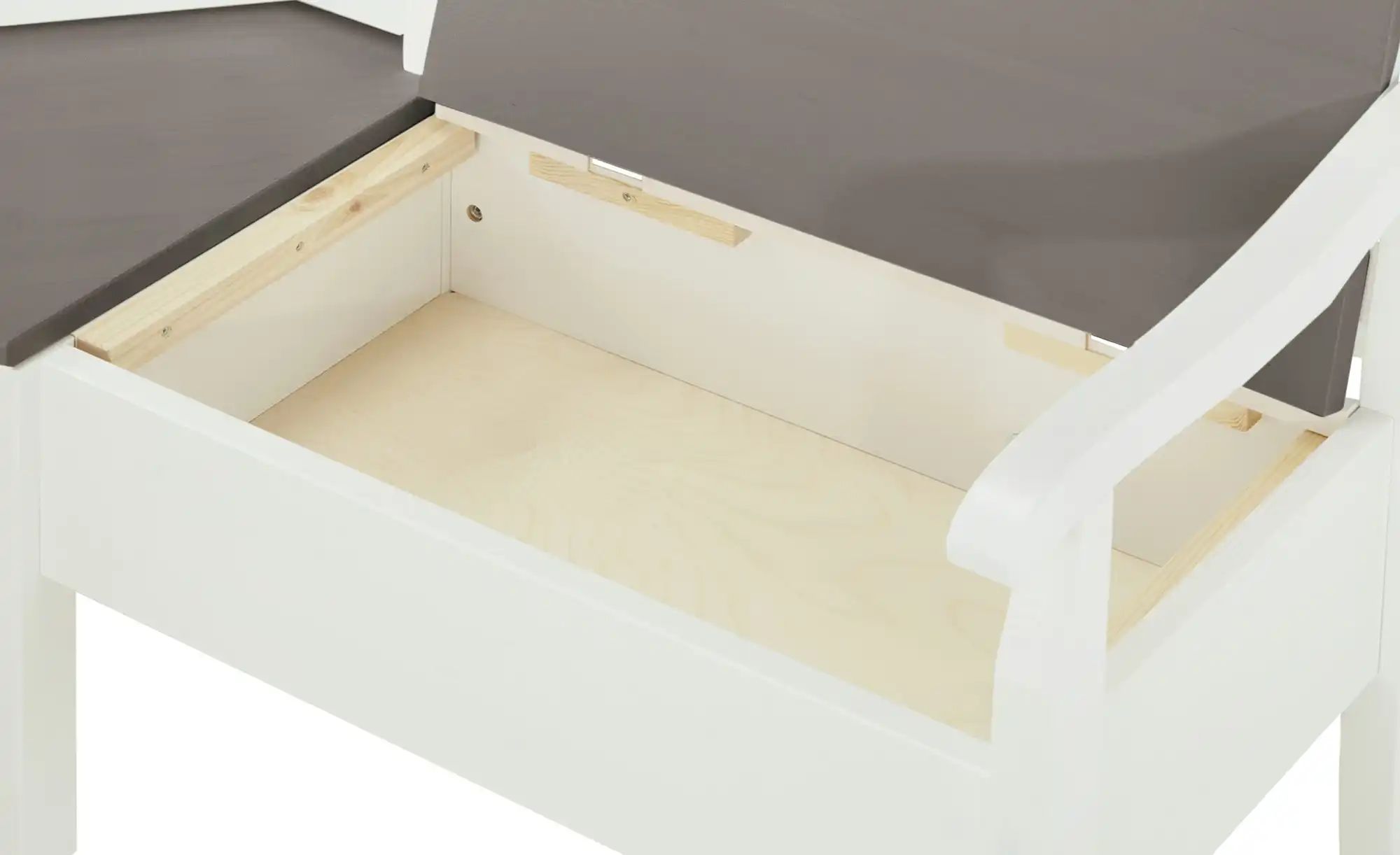 Thumbnail - maison bleue Truhen-Eckbank massiv Bendix ¦ weiß ¦ Maße (cm): H: 93 Bänke > Eckbänke - Höffner