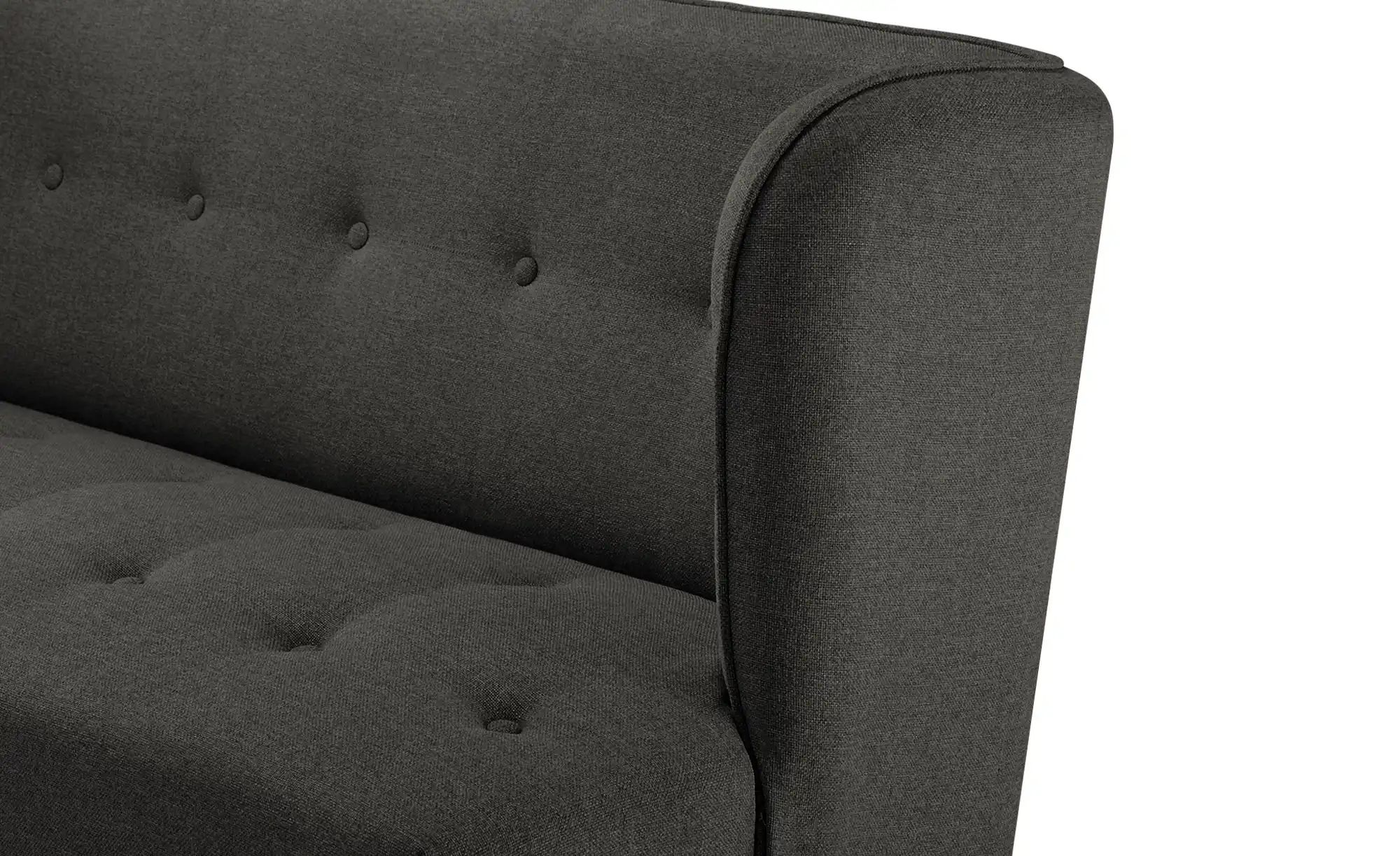 switch Küchensofa  Webstoff meliert Astonia ¦ schwarz ¦ Maße (cm): B: 160 H günstig online kaufen