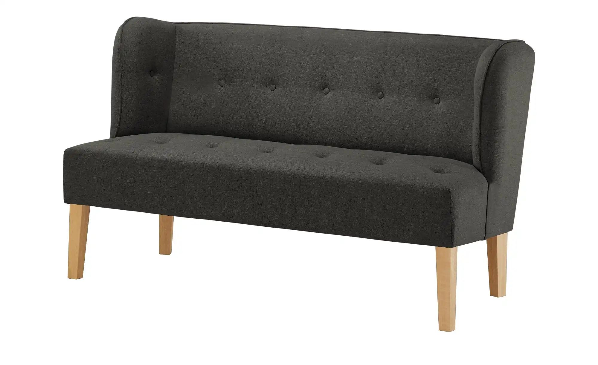 switch Küchensofa  Webstoff meliert Astonia ¦ schwarz ¦ Maße (cm): B: 160 H günstig online kaufen