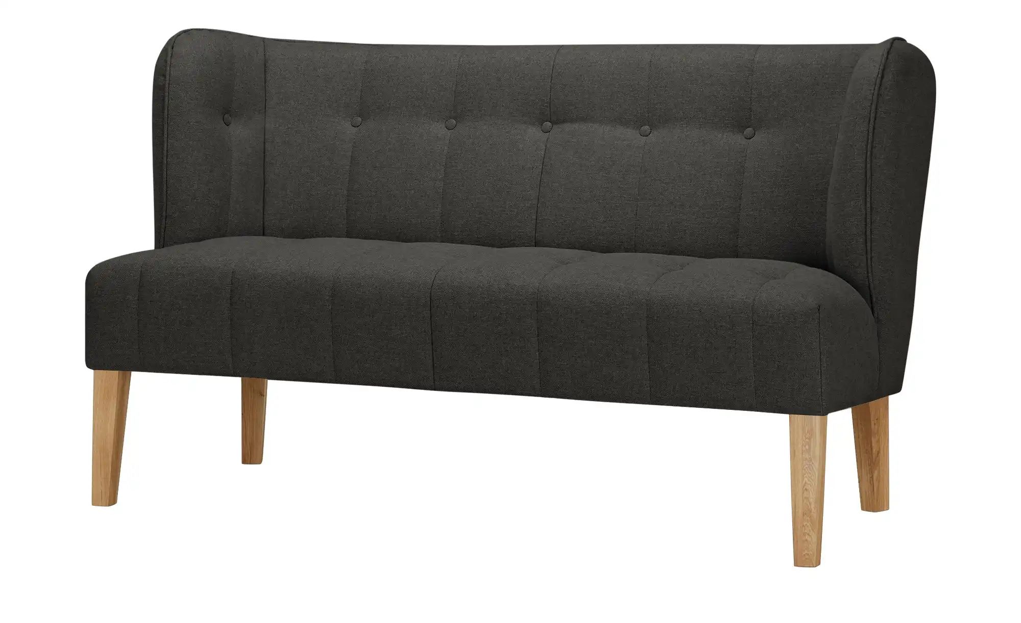 switch Küchensofa  Webstoff meliert Bella ¦ schwarz ¦ Maße (cm): B: 158 H: günstig online kaufen