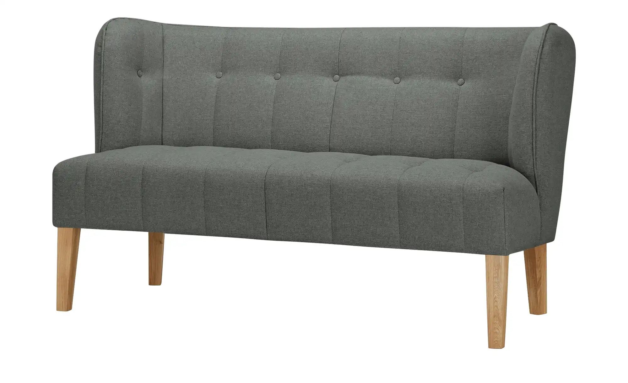 switch Küchensofa  Webstoff meliert Bella ¦ grau ¦ Maße (cm): B: 158 H: 90 günstig online kaufen