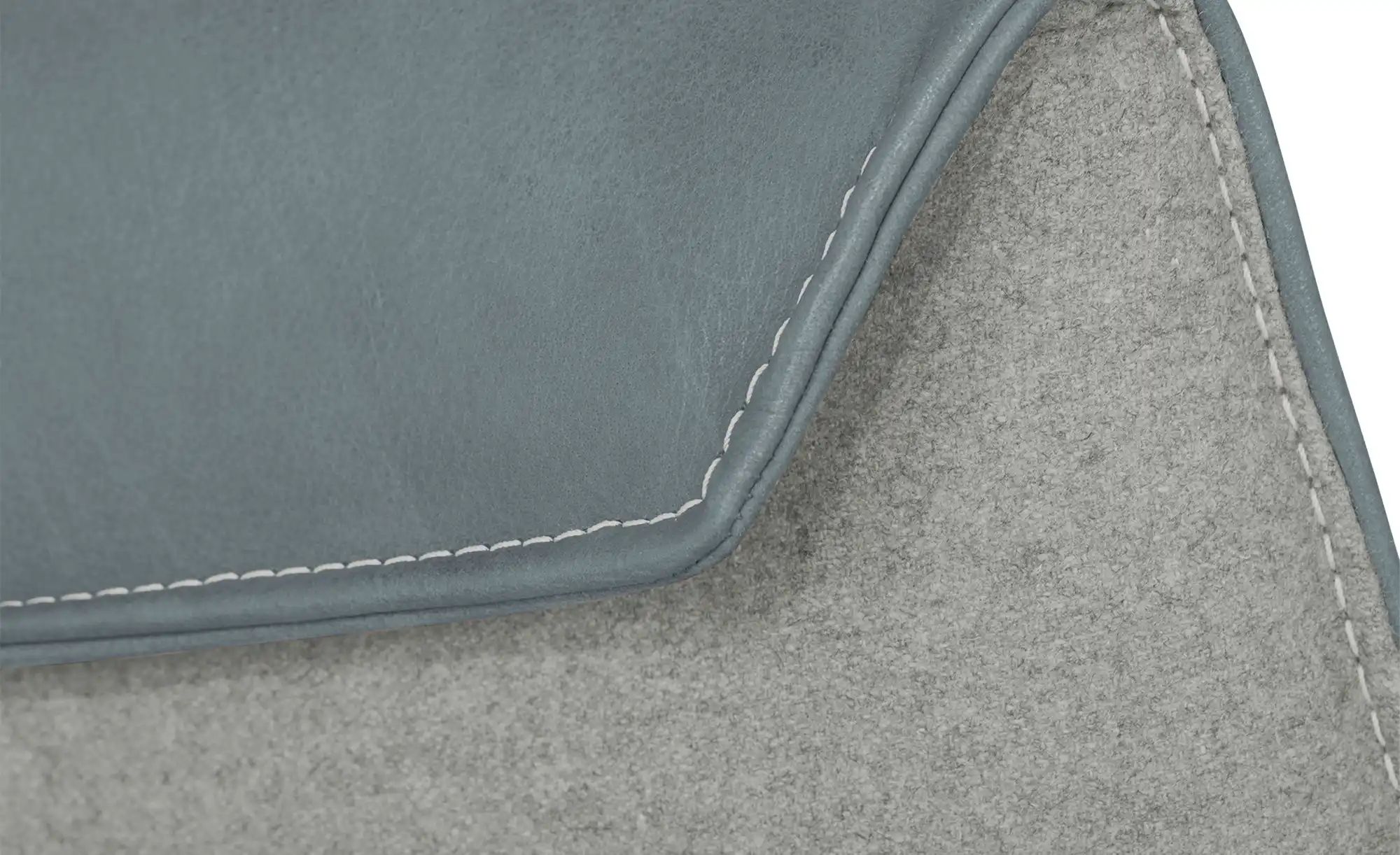 Thumbnail - KOINOR Armlehnstuhl Leder  Schwof ¦ blau ¦ Maße (cm): B: 57 H: 90 T: 66.0 Stühle > Esszimmerstühle > Esszimmerstühle mit...