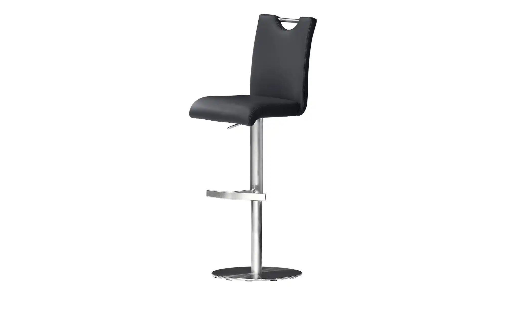 Barhocker  Gulia ¦ schwarz ¦ Maße (cm): B: 42 H: 91 T: 50.0 Polstermöbel > günstig online kaufen