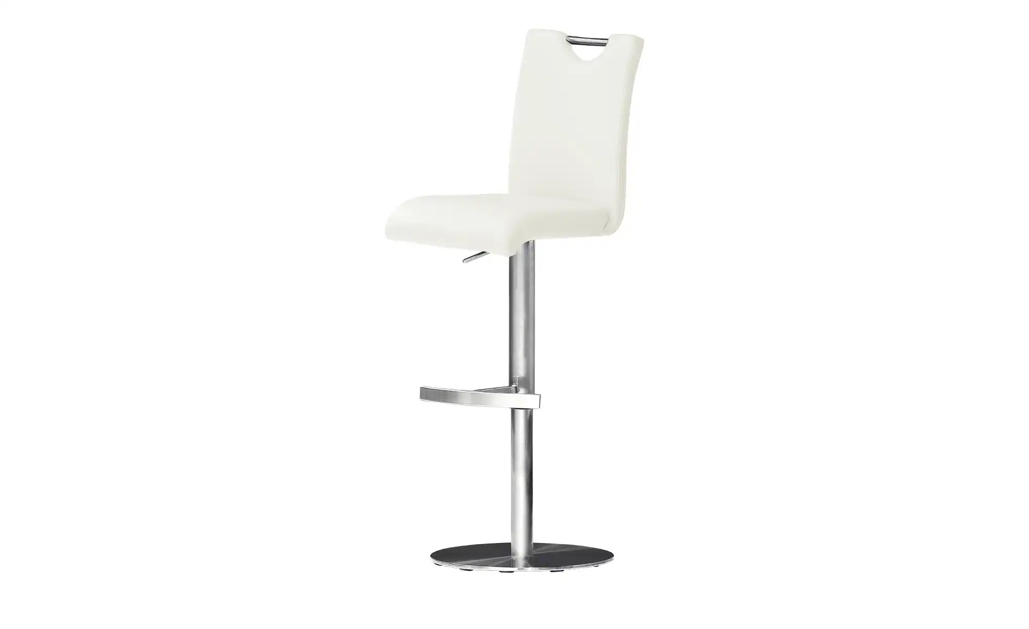 Barhocker  Gulia ¦ weiß ¦ Maße (cm): B: 42 H: 91 T: 50.0 Polstermöbel > Hoc günstig online kaufen