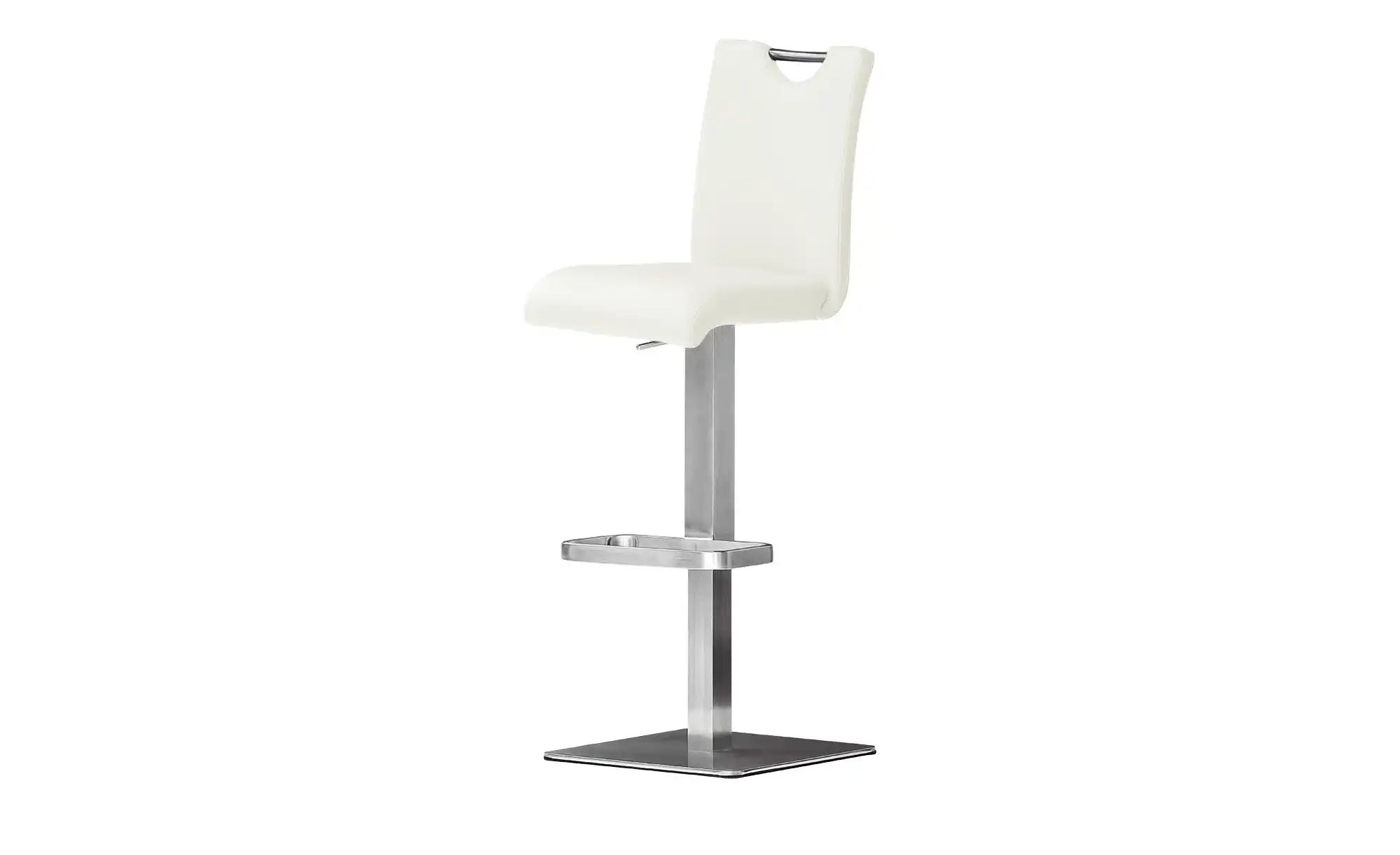 Barhocker  Gulia ¦ weiß ¦ Maße (cm): B: 40 H: 91 T: 50.0 Polstermöbel > Hoc günstig online kaufen