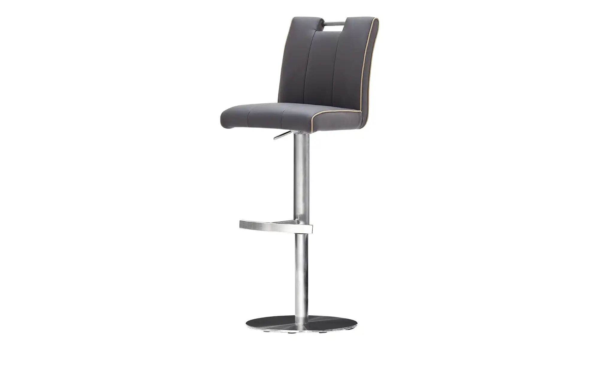 Barhocker  Anna ¦ grau ¦ Maße (cm): B: 42 H: 87 T: 51.0 Polstermöbel > Hock günstig online kaufen