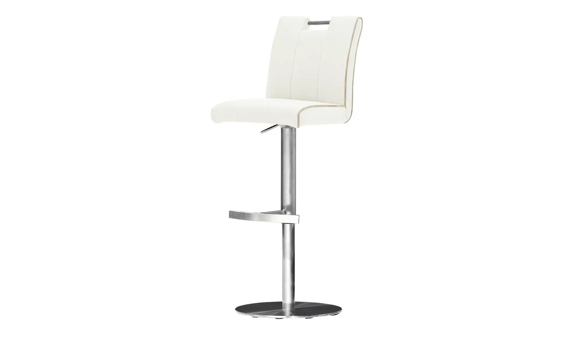 Barhocker  Anna ¦ weiß ¦ Maße (cm): B: 42 H: 87 T: 51.0 Polstermöbel > Hock günstig online kaufen