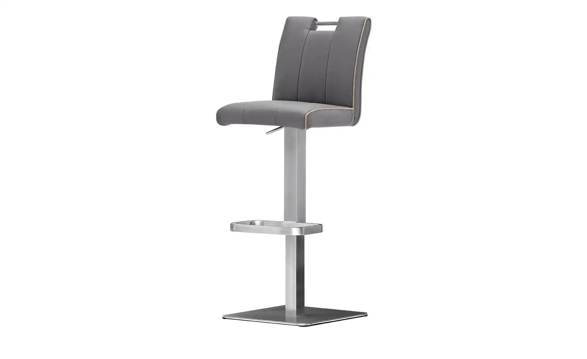 Barhocker  Anna ¦ grau ¦ Maße (cm): B: 40 H: 89 T: 51.0 Polstermöbel > Hock günstig online kaufen
