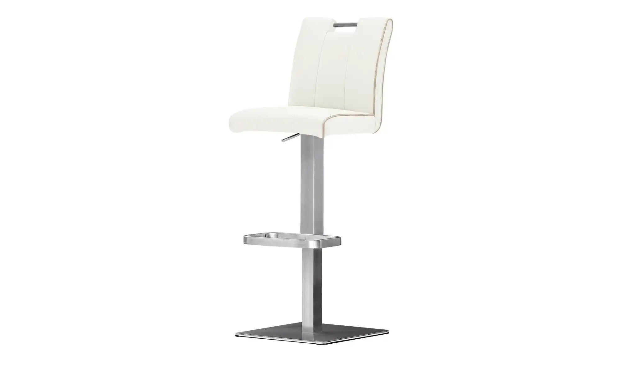 Barhocker  Anna ¦ weiß ¦ Maße (cm): B: 40 H: 89 T: 51.0 Polstermöbel > Hock günstig online kaufen