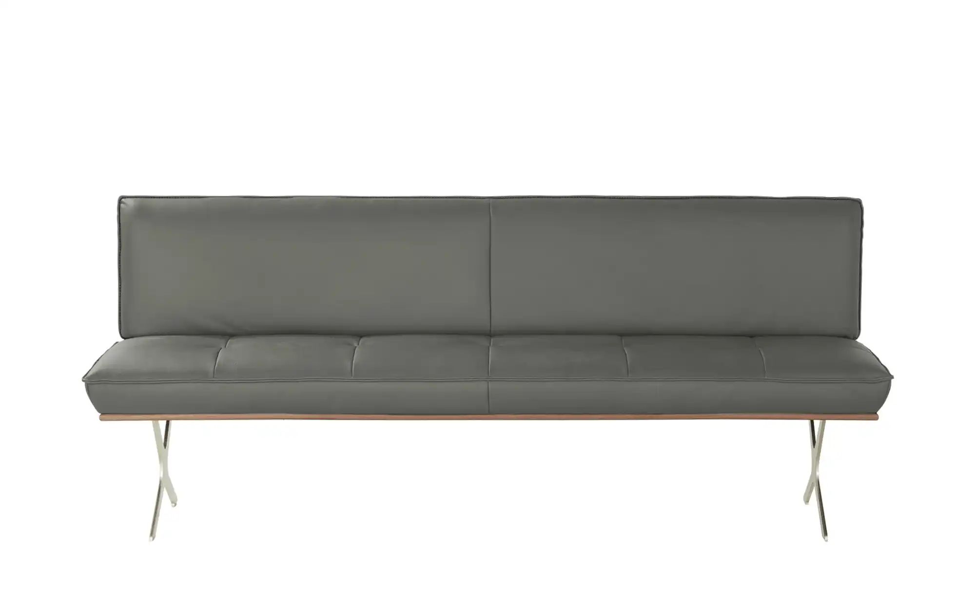Thumbnail - KOINOR Sitzbank Leder Dining System 1 ¦ grau ¦ Maße (cm): B: 214 H: 88 T: 66.0 Bänke > Einzelbänke - Höffner