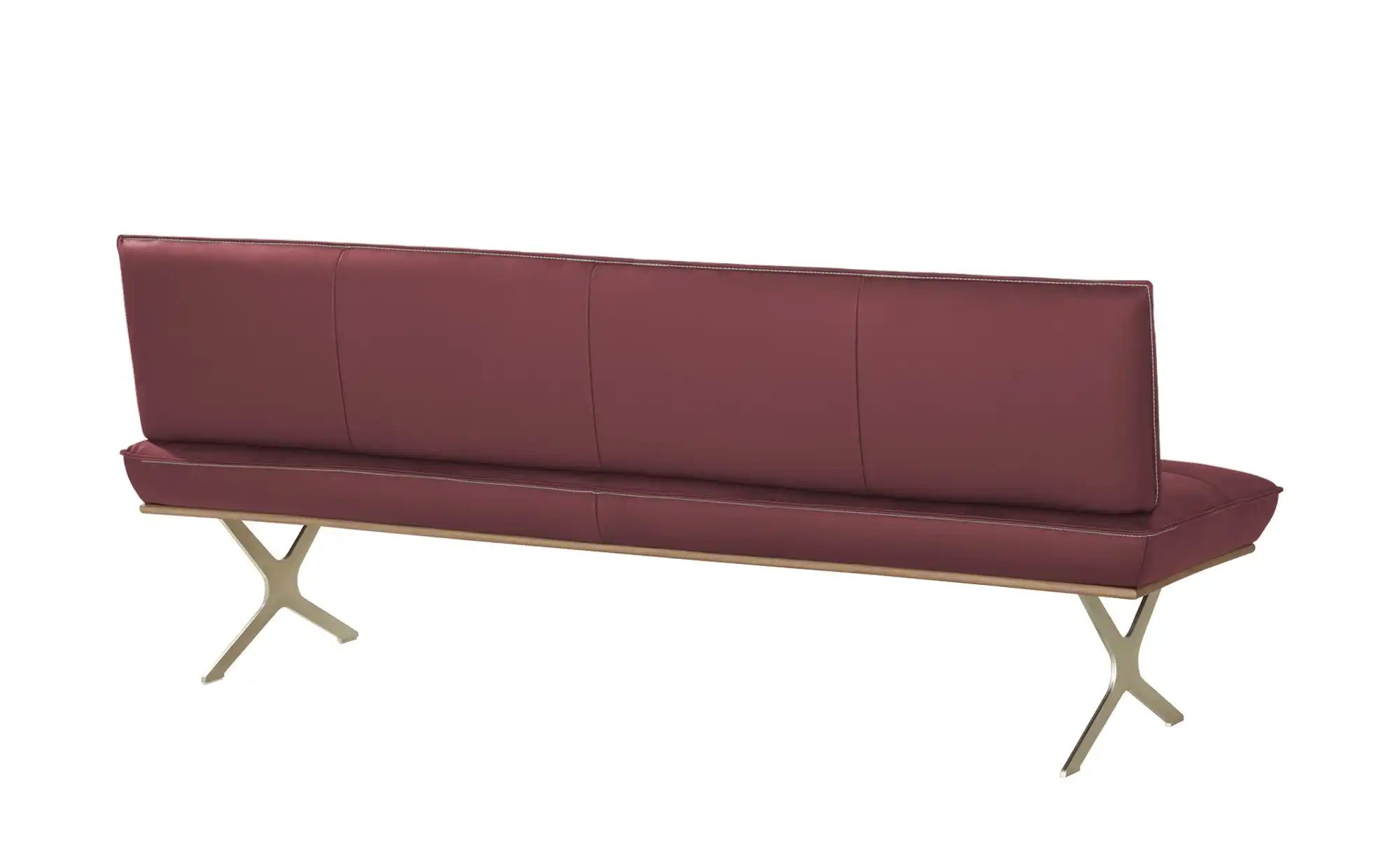 Thumbnail - KOINOR Sitzbank Leder Dining System 1 ¦ rot ¦ Maße (cm): B: 194 H: 88 T: 66.0 Bänke > Einzelbänke - Höffner