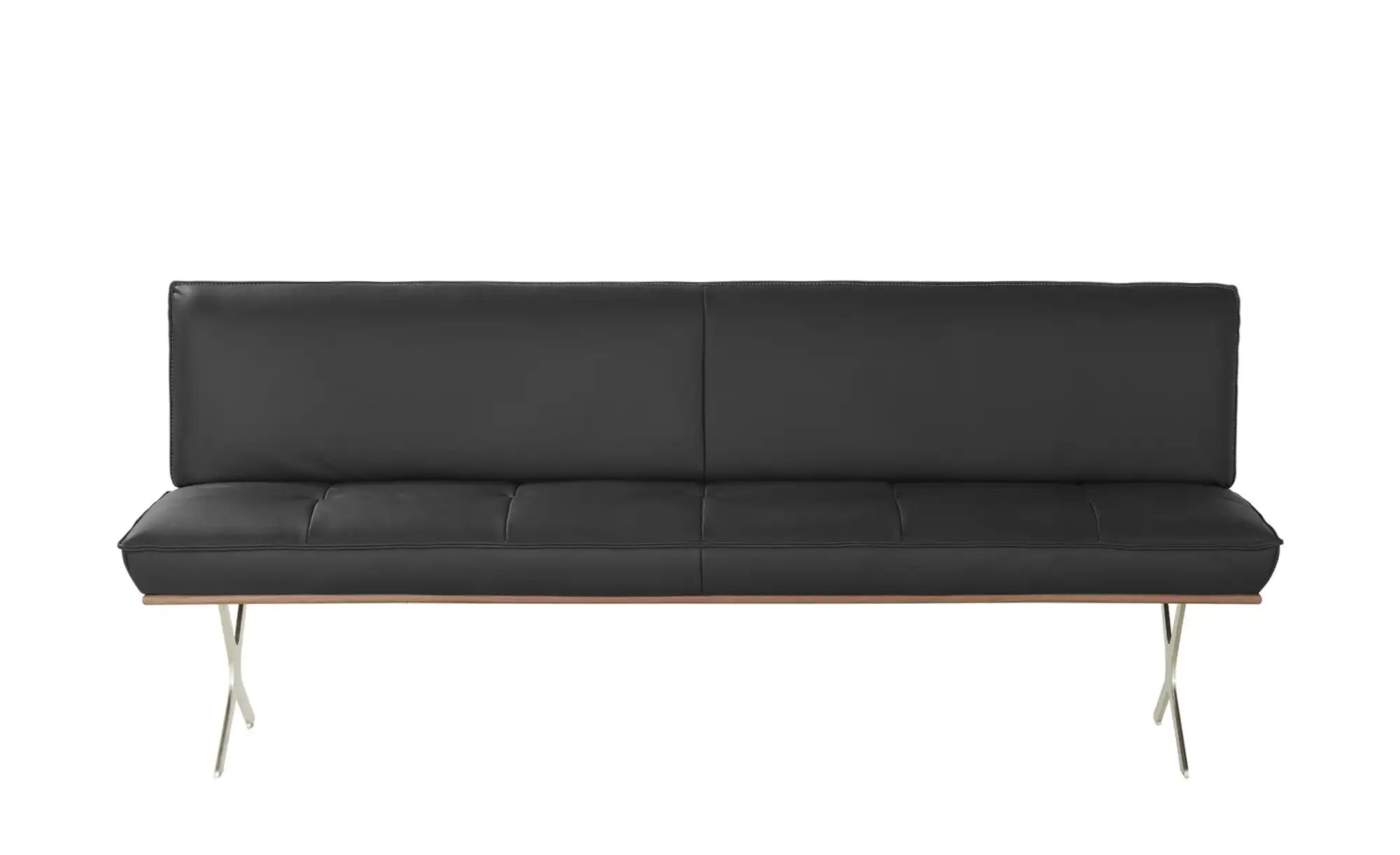 Thumbnail - KOINOR Sitzbank Leder Dining System 1 ¦ schwarz ¦ Maße (cm): B: 174 H: 88 T: 66.0 Bänke > Einzelbänke - Höffner