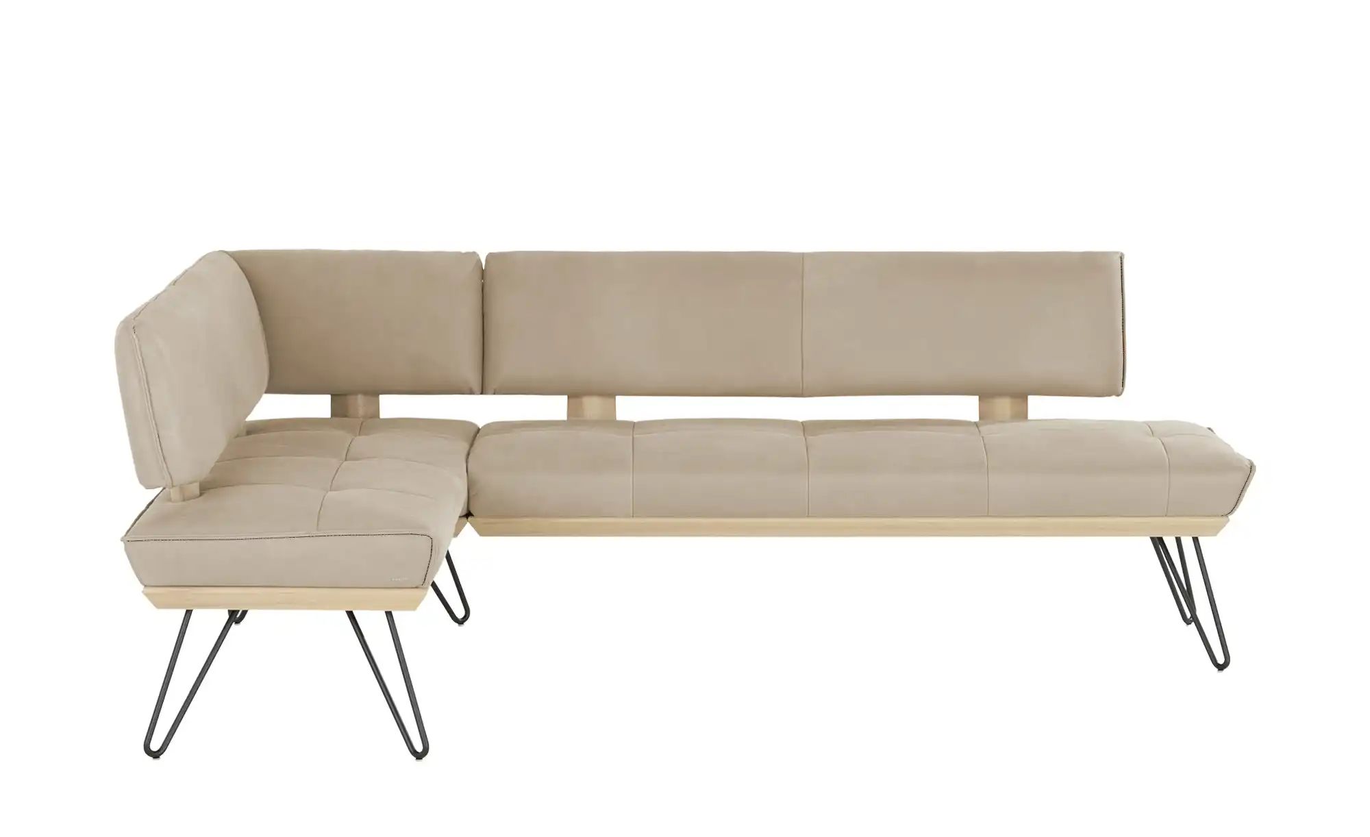 KOINOR Eckbank  Leder Dining System 4 ¦ beige ¦ Maße (cm): H: 88 Bänke > Ec günstig online kaufen