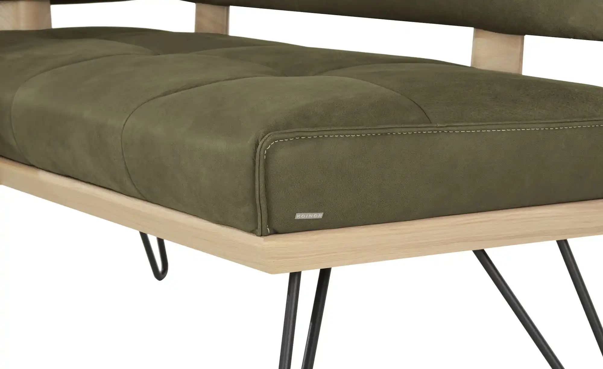 Thumbnail - KOINOR Eckbank Leder Dining System 4 ¦ grün ¦ Maße (cm): B: 217 H: 88 T: 152.0 Bänke > Eckbänke - Höffner