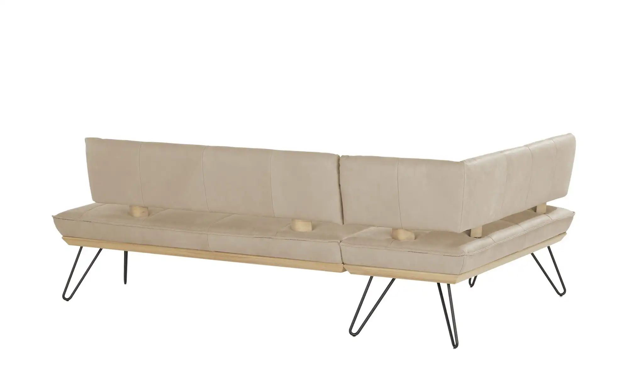 Thumbnail - KOINOR Eckbank Leder Dining System 4 ¦ beige ¦ Maße (cm): H: 88 Bänke > Eckbänke - Höffner