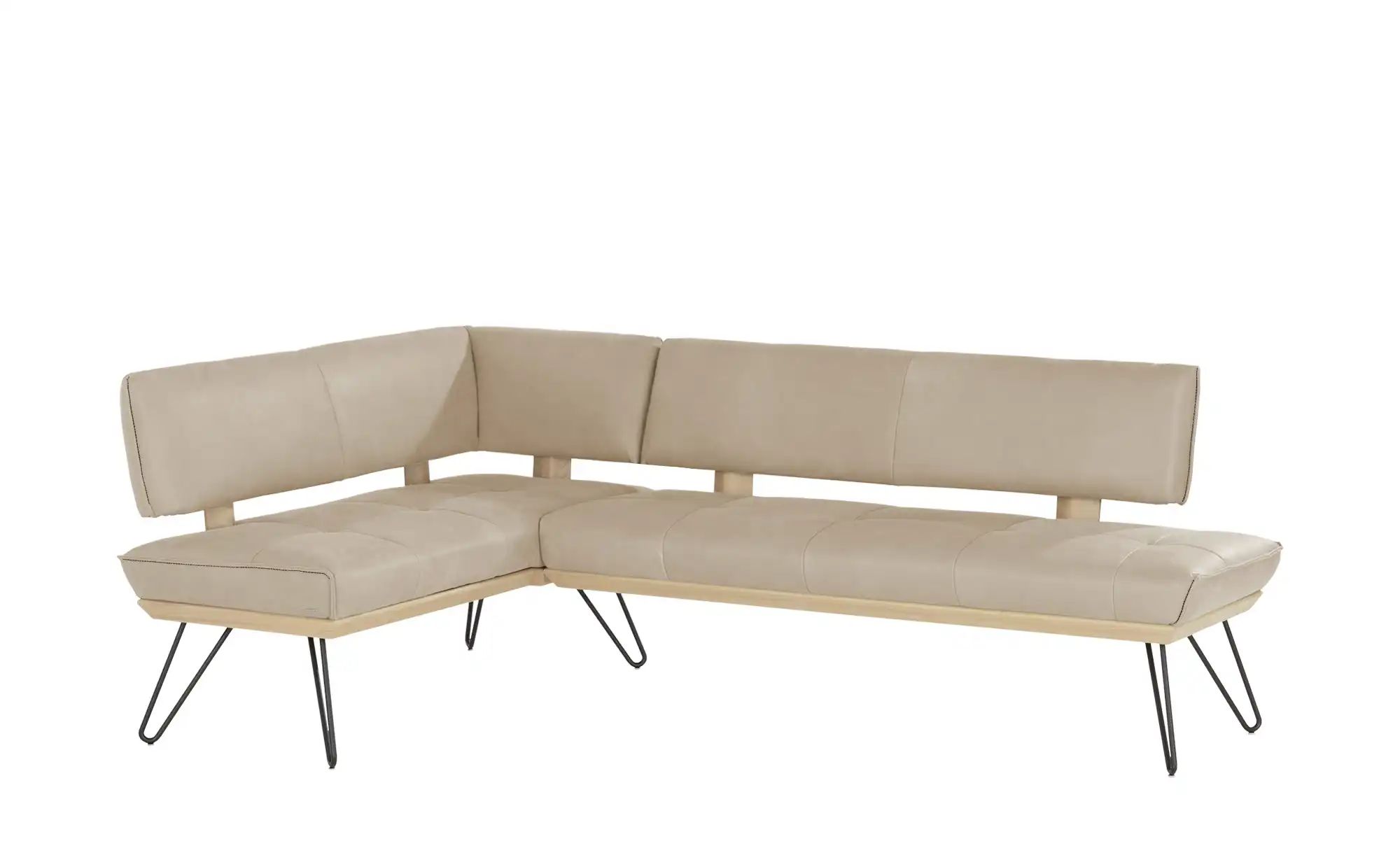 KOINOR Eckbank  Leder Dining System 4 ¦ beige ¦ Maße (cm): H: 88 Bänke > Ec günstig online kaufen