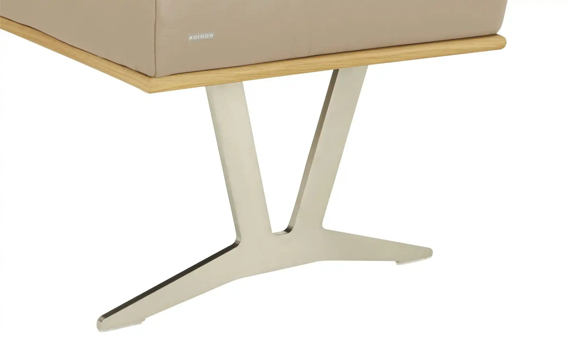 KOINOR Eckbank  Leder Sqare ¦ beige ¦ Maße (cm): H: 88 Bänke > Eckbänke - H günstig online kaufen