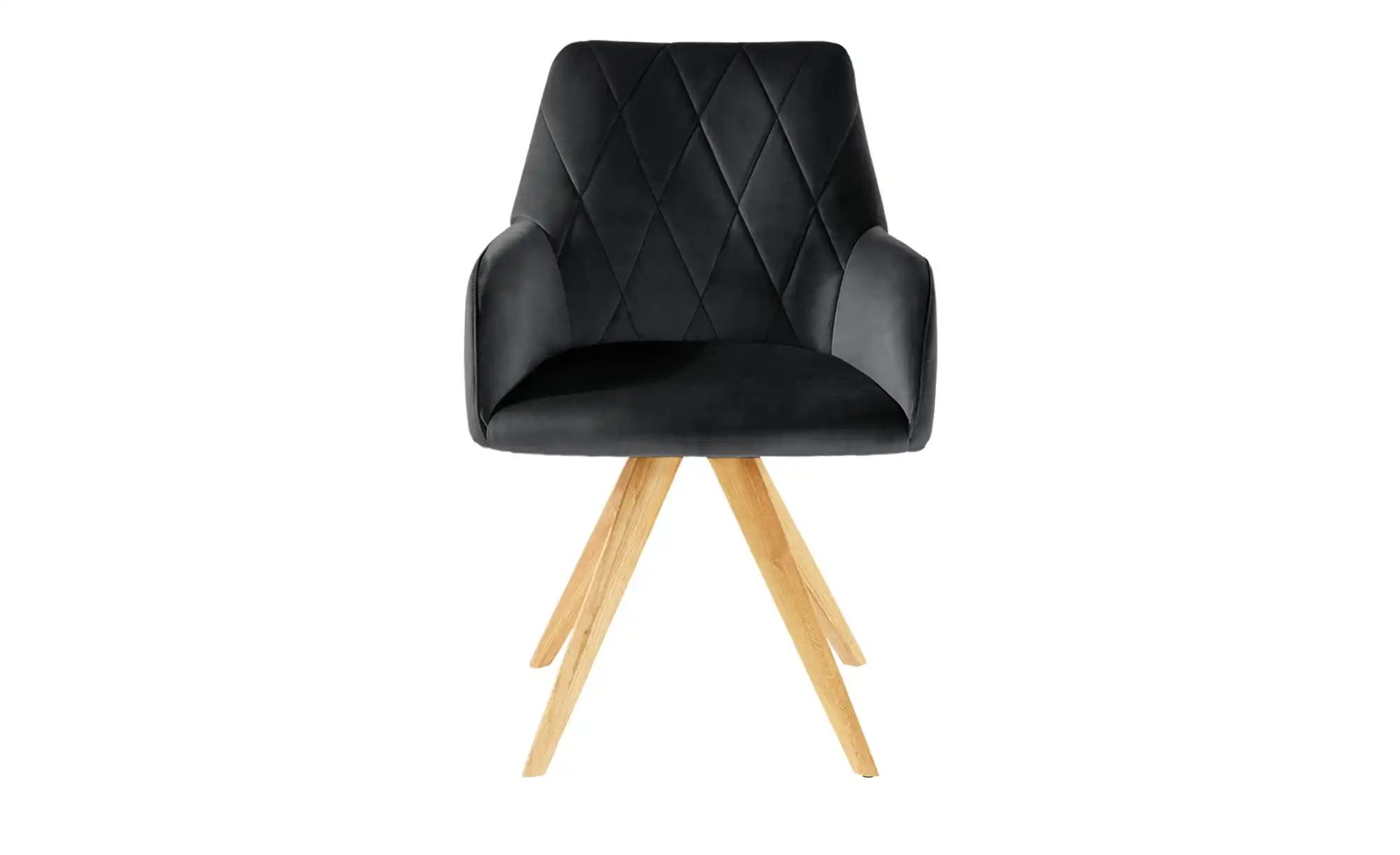 Thumbnail - Woodford Armlehnstuhl Bristol ¦ schwarz ¦ Maße (cm): B: 60 H: 88 T: 67.0 Stühle > Esszimmerstühle > Esszimmerstühle mit...