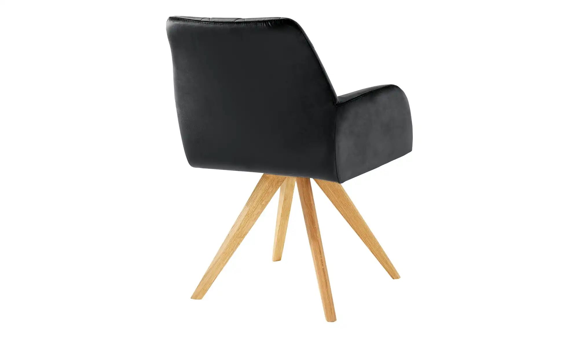 Thumbnail - Woodford Armlehnstuhl Bristol ¦ schwarz ¦ Maße (cm): B: 60 H: 88 T: 67.0 Stühle > Esszimmerstühle > Esszimmerstühle mit...