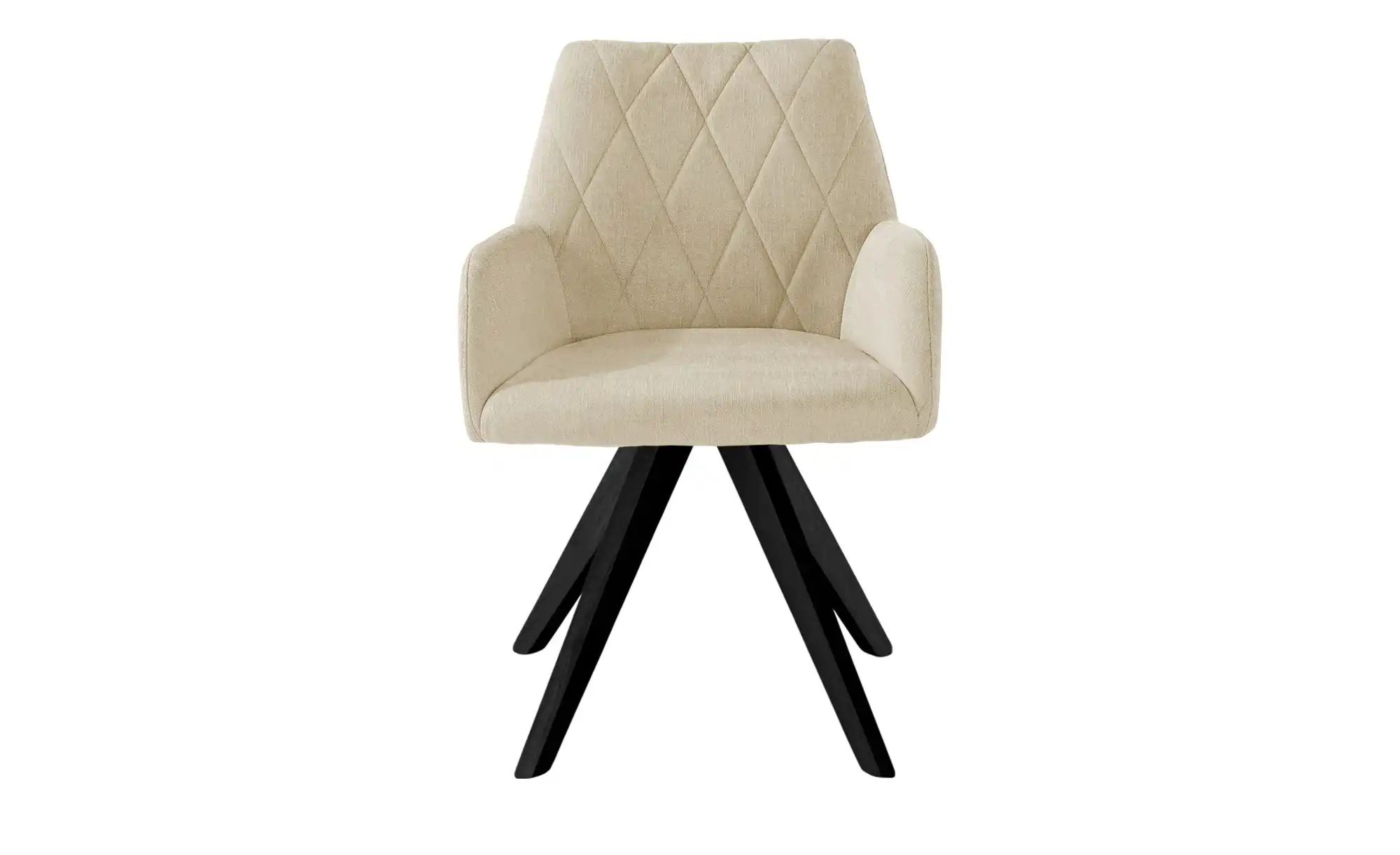 Thumbnail - Woodford Armlehnstuhl Bristol ¦ creme ¦ Maße (cm): B: 60 H: 88 T: 67.0 Stühle > Esszimmerstühle > Esszimmerstühle mit A...