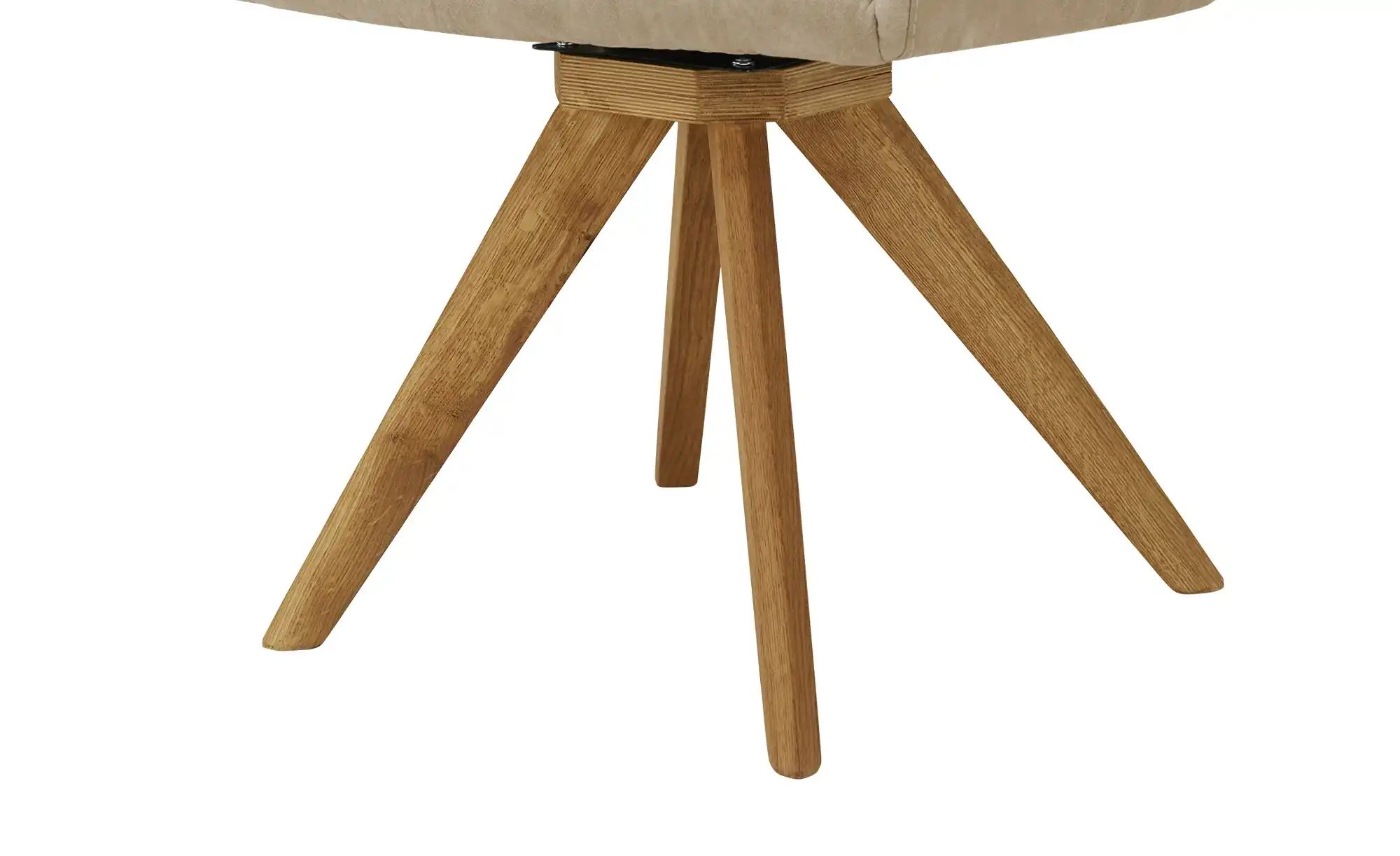 Thumbnail - Woodford Armlehnstuhl  Bristol ¦ beige ¦ Maße (cm): B: 60 H: 88 T: 67.0 Stühle > Esszimmerstühle > Esszimmerstühle mit A...
