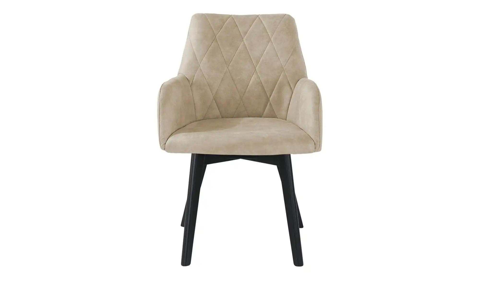 Thumbnail - Woodford Armlehnstuhl Bristol ¦ beige ¦ Maße (cm): B: 60 H: 88 T: 67.0 Stühle > Esszimmerstühle > Esszimmerstühle mit A...