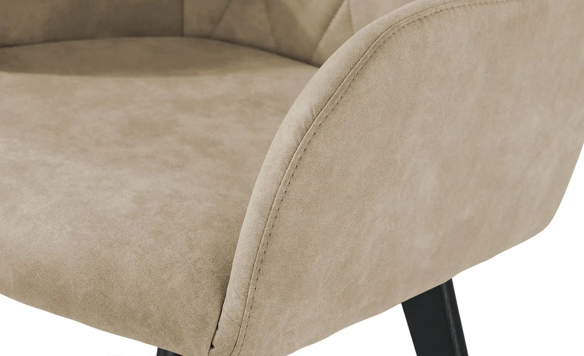 Thumbnail - Woodford Armlehnstuhl Bristol ¦ beige ¦ Maße (cm): B: 60 H: 88 T: 67.0 Stühle > Esszimmerstühle > Esszimmerstühle mit A...