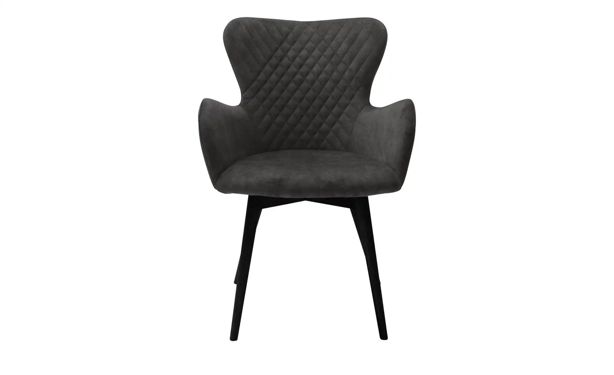 Gray & Jones Armlehnstuhl mit Diamant-Steppung Tierra Fuego Two ¦ grau ¦ Ma günstig online kaufen