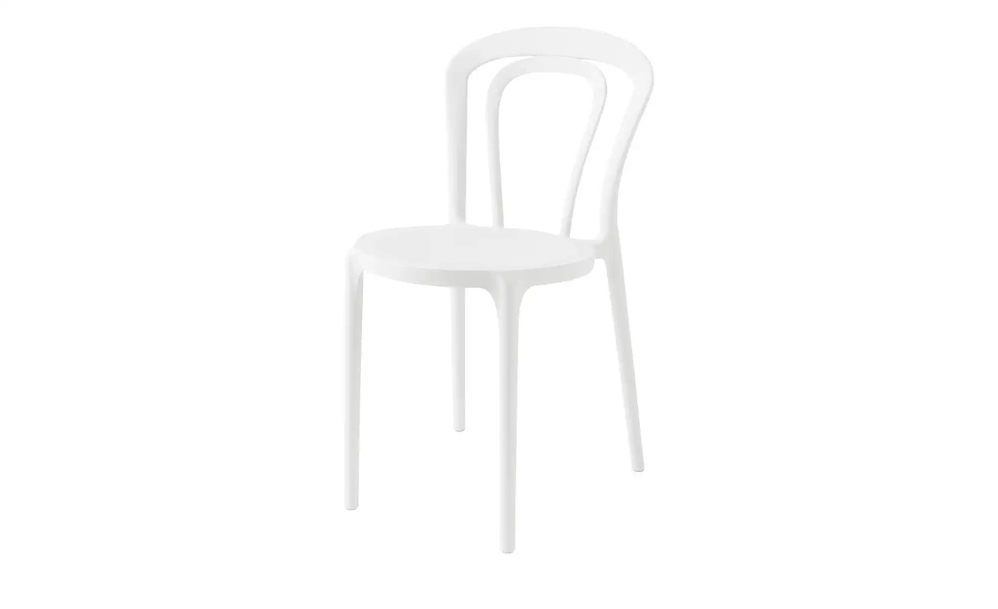 Connubia Stuhl stapelbar Caffe ¦ weiß ¦ Maße (cm): B: 43 H: 83 T: 53.0 Stüh günstig online kaufen