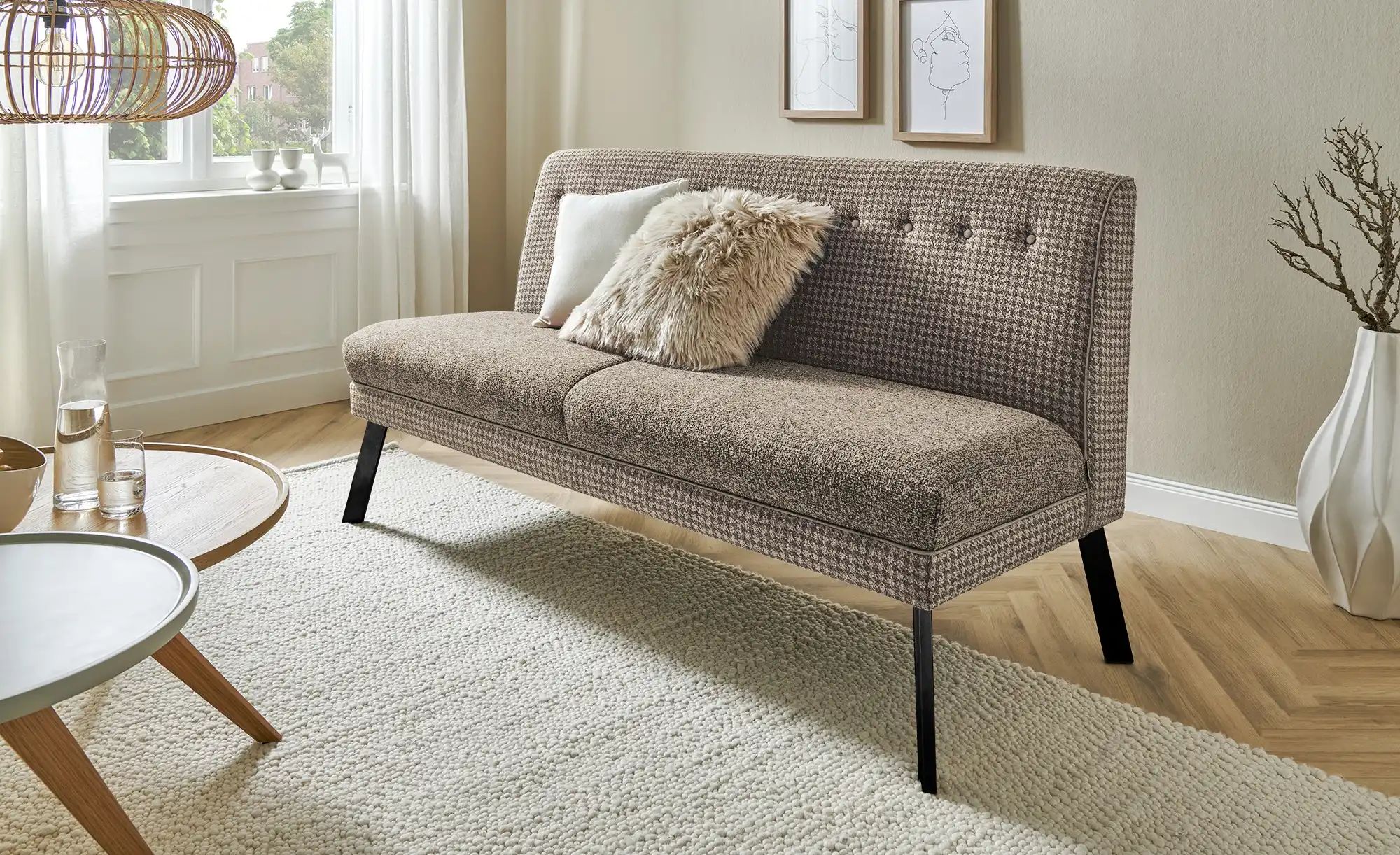 Barnickel Küchensofa  Tabea ¦ braun ¦ Maße (cm): B: 176 H: 92 T: 72 Bänke > günstig online kaufen