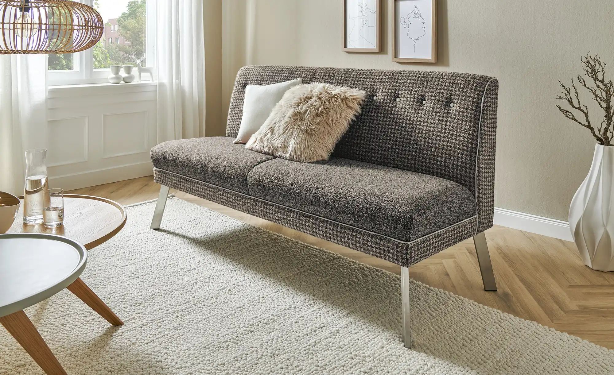 Barnickel Küchensofa  Tabea ¦ braun ¦ Maße (cm): B: 226 H: 92 T: 72 Bänke > günstig online kaufen