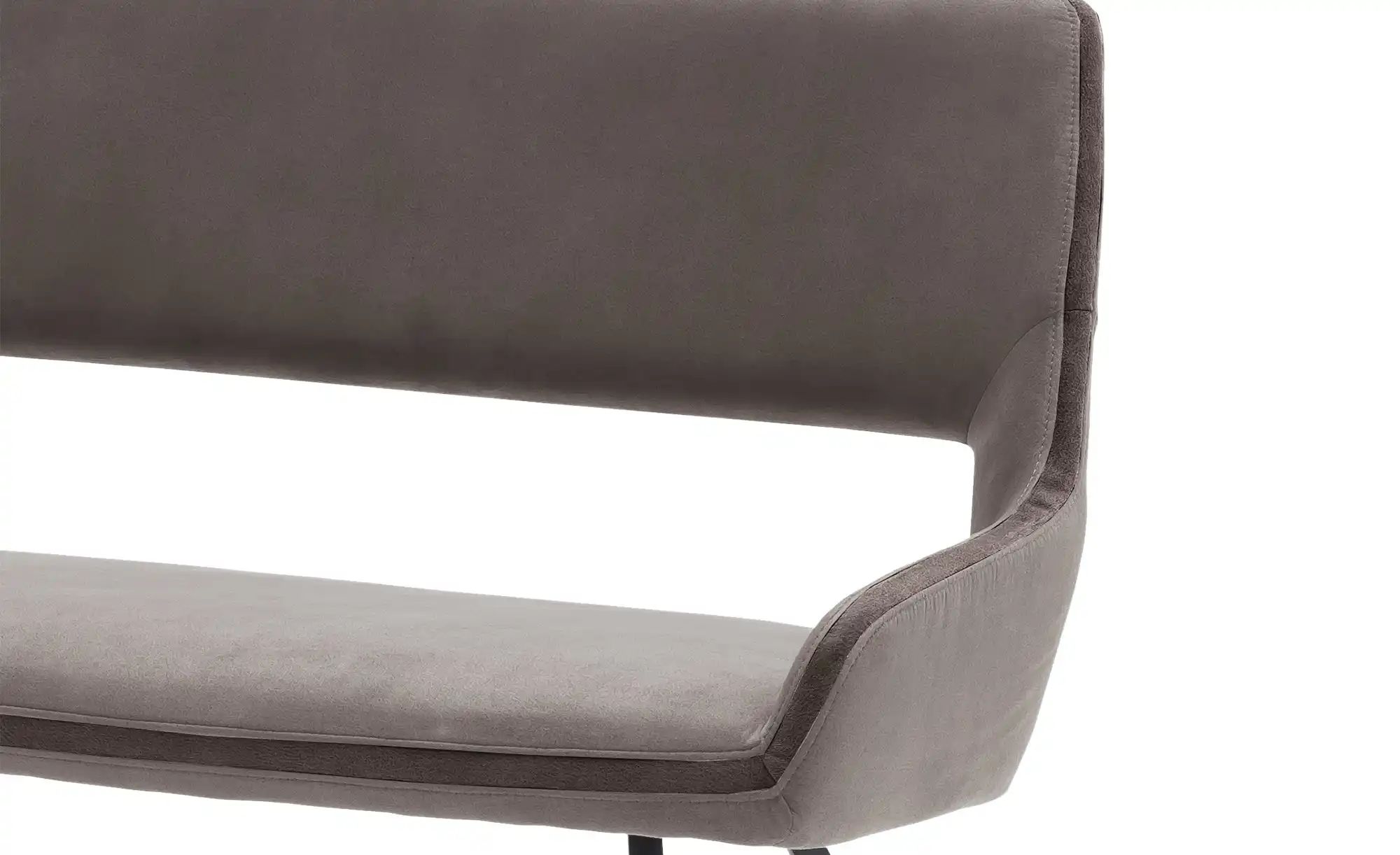 Esszimmerbank mit Metallgestell Jenala ¦ braun ¦ Maße (cm): B: 155 H: 90 T: günstig online kaufen