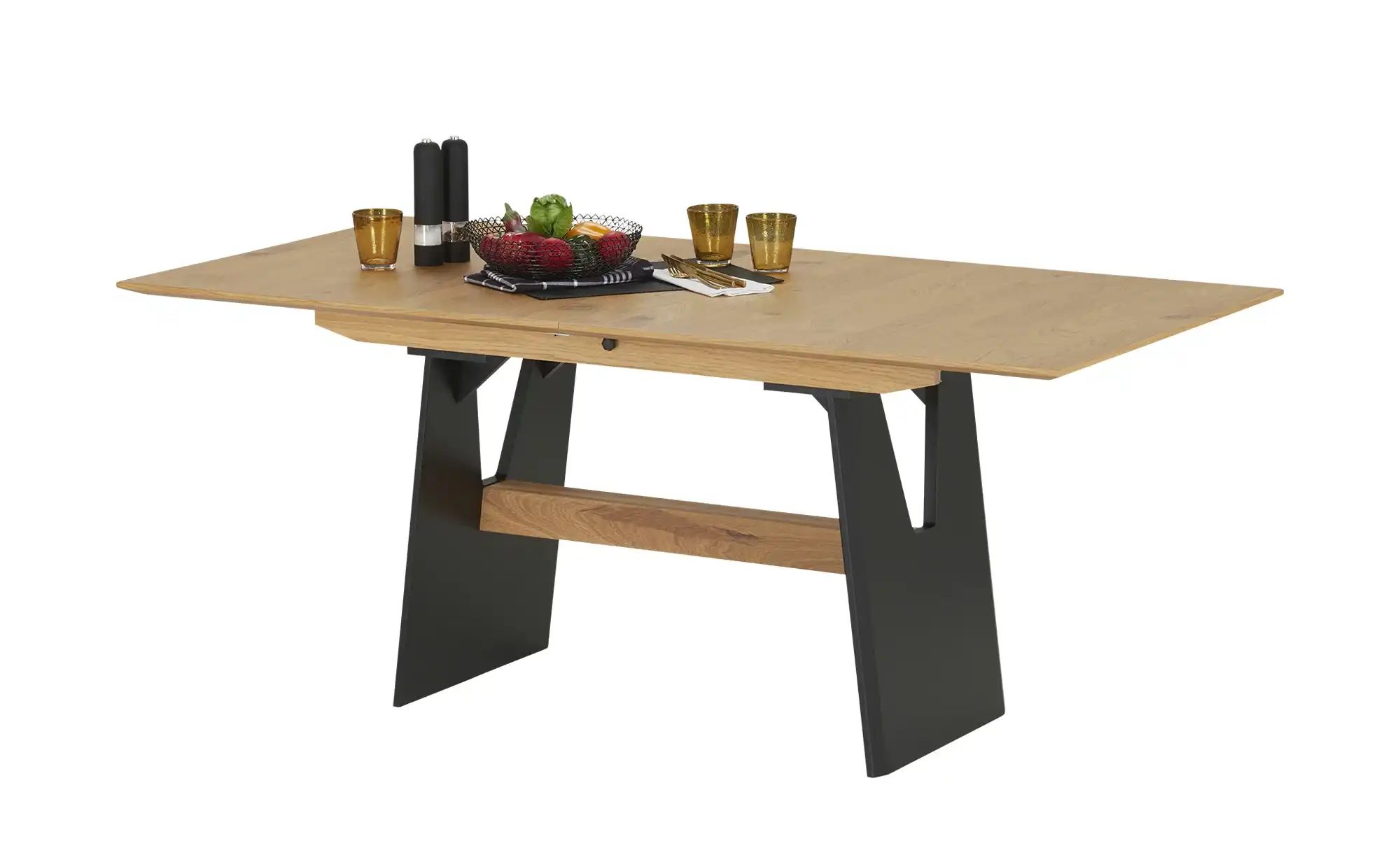 Thumbnail - Wangentisch ausziehbar 4402 ¦ holzfarben ¦ Maße (cm): B: 90 H: 75 Tische > Esstische > Esstische ausziehbar - Höffner