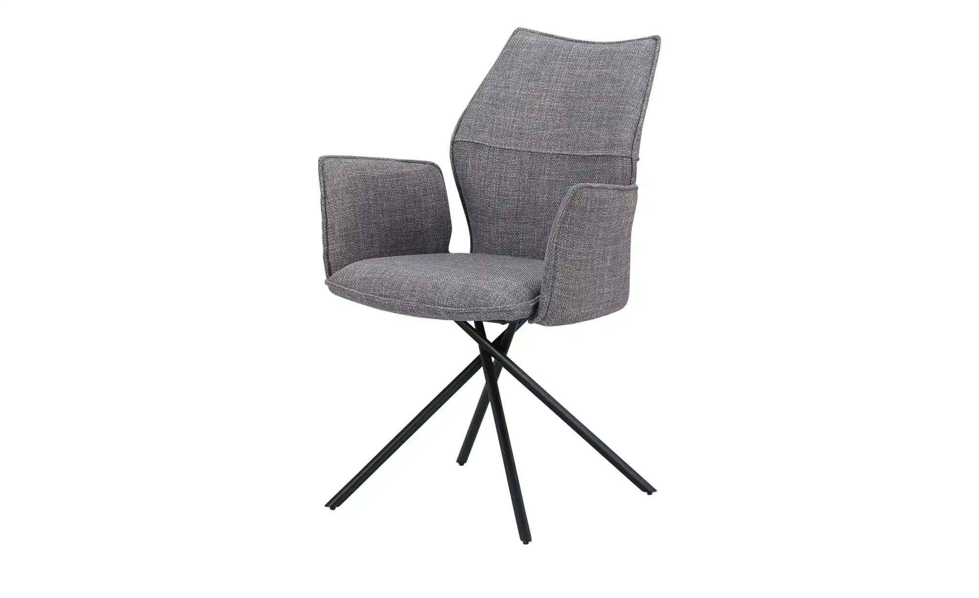 uno Esszimmerstuhl drehbar Gundis ¦ grau ¦ Maße (cm): B: 61 H: 90,5 T: 60.5 günstig online kaufen