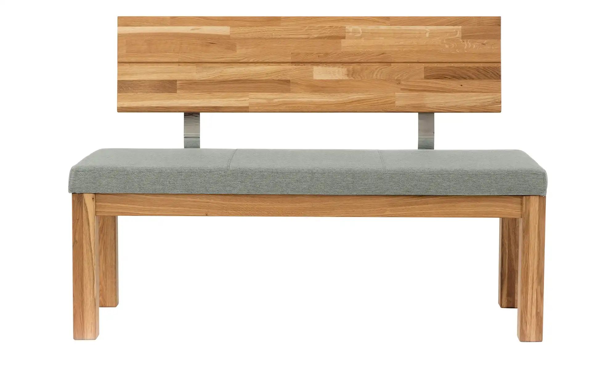 Thumbnail - Woodford Polster-Sitzbank massiv  Catania ¦ grau ¦ Maße (cm): B: 150 H: 87 T: 50.0 Bänke > Einzelbänke - Höffner