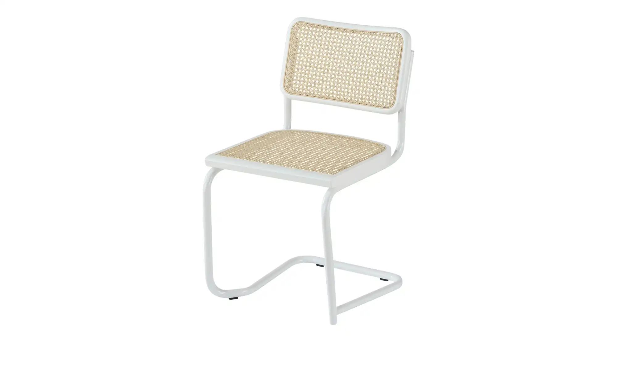 Schwingstuhl  Manuel ¦ weiß ¦ Maße (cm): B: 52 H: 81 T: 59.0 Stühle > Schwi günstig online kaufen