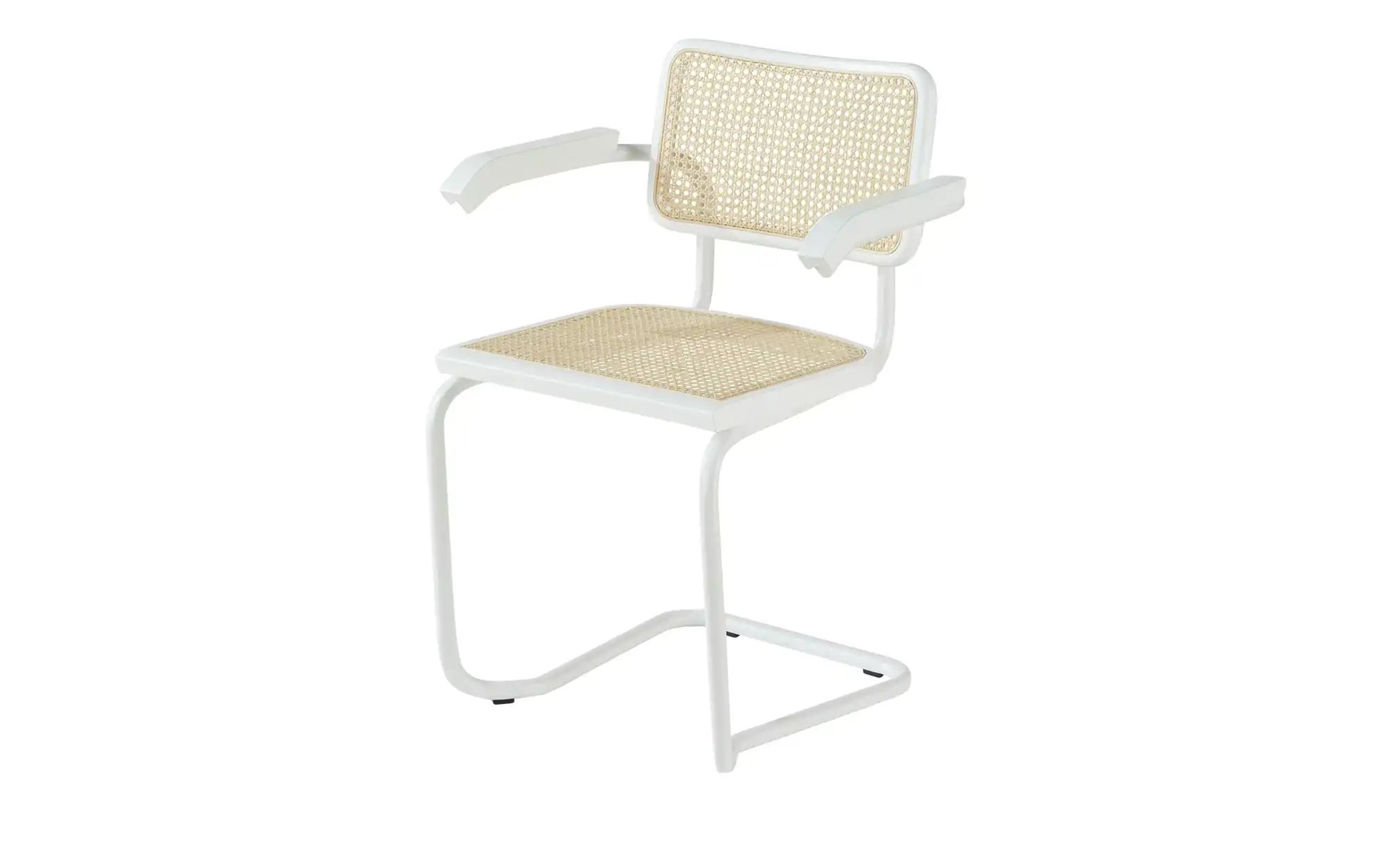 Schwingstuhl  Manuel ¦ weiß ¦ Maße (cm): B: 57 H: 81 T: 57.0 Stühle > Schwi günstig online kaufen